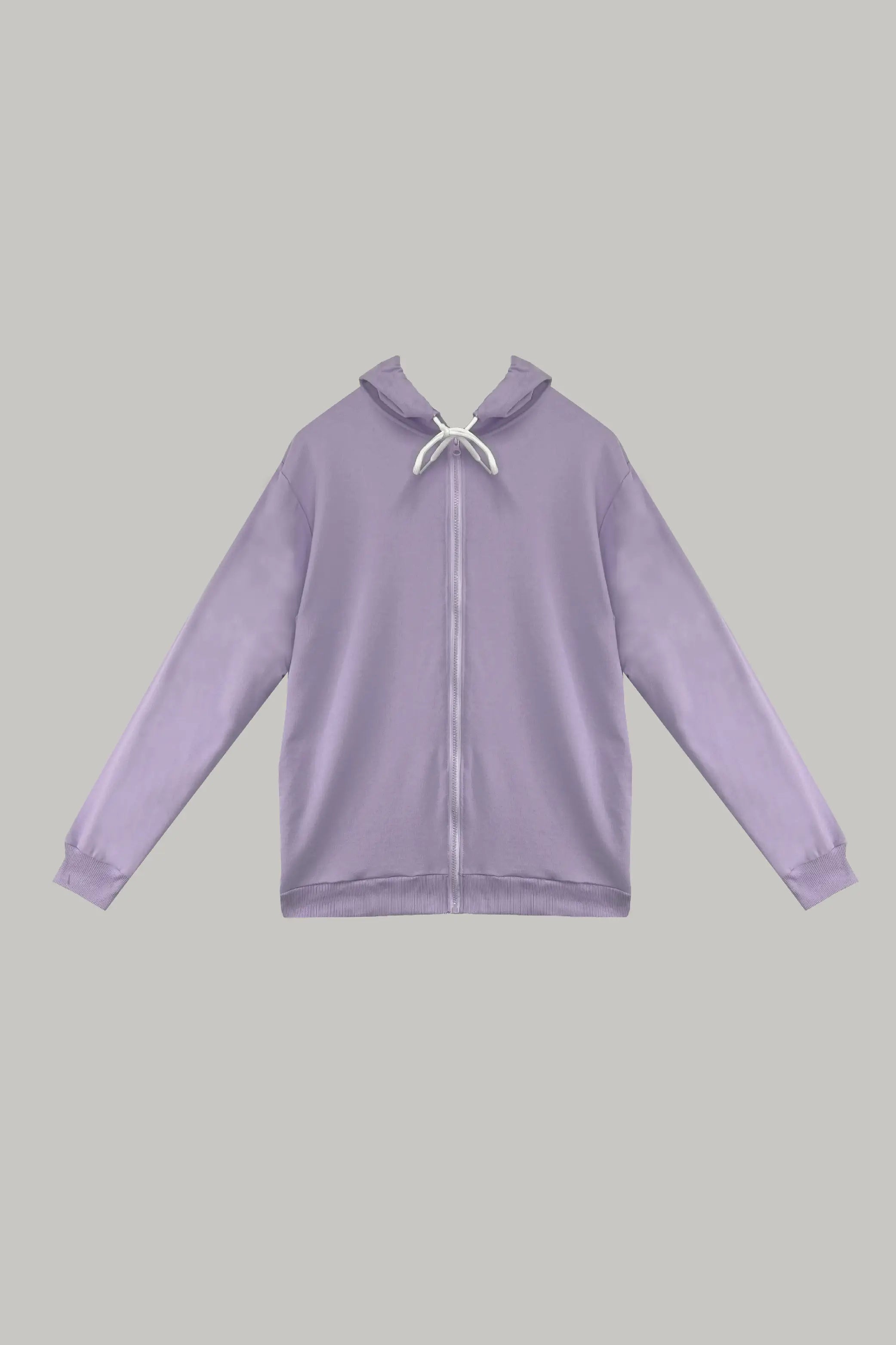 Hoodie Regular con Cierre Personalizable (8cm x 8cm) - FashionTex