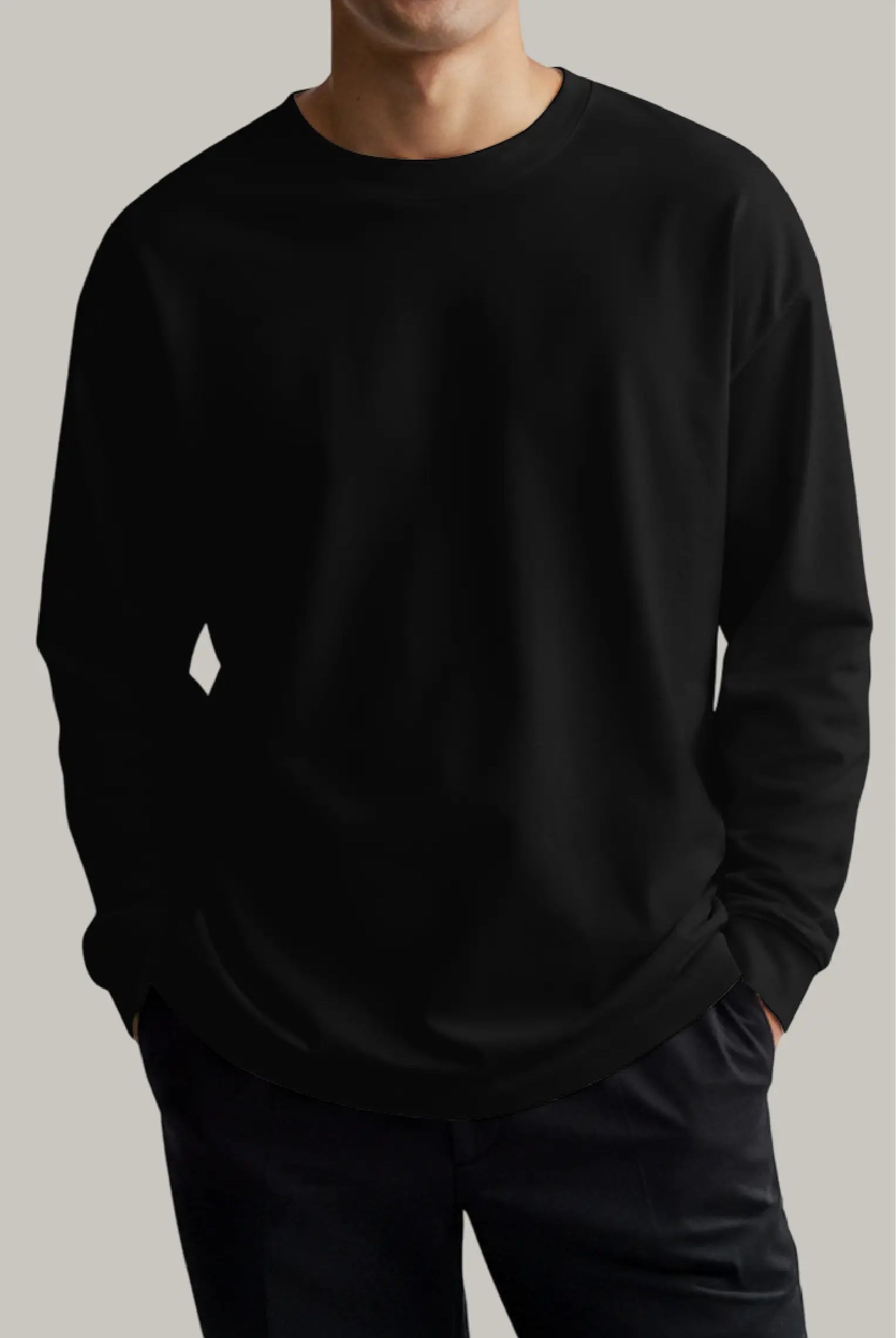 Franela Oversized HeavyWeight Manga Larga Unisex - FashionTex