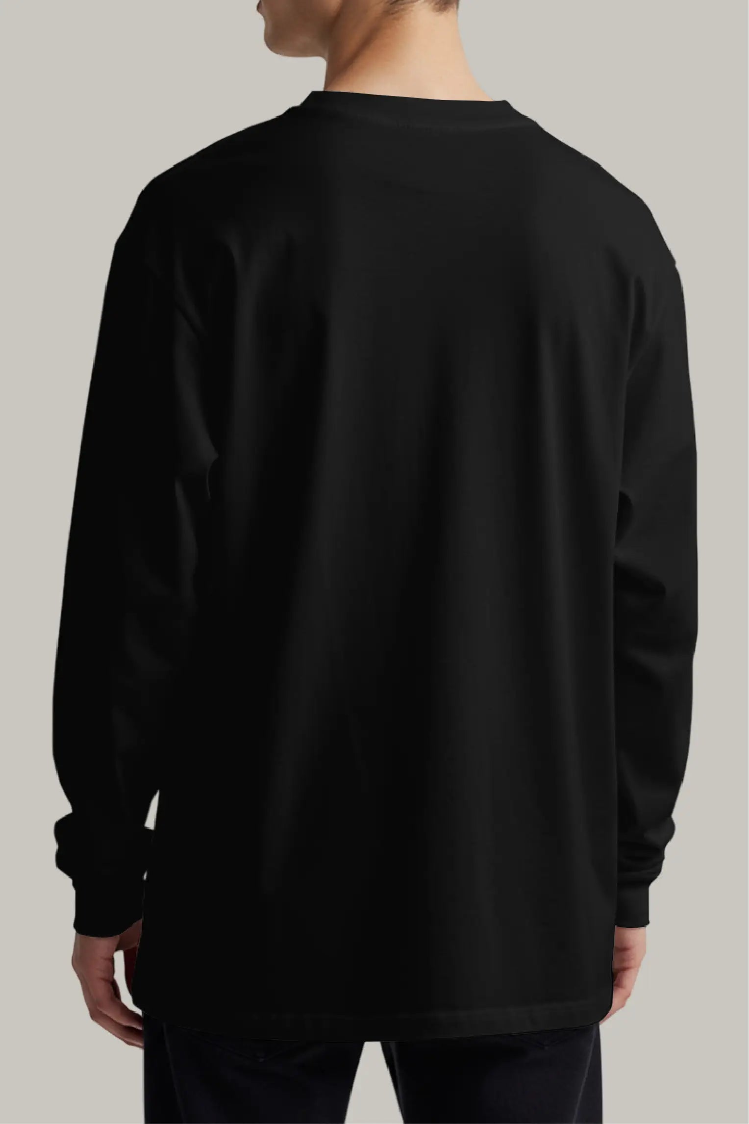 Franela Oversized HeavyWeight Manga Larga Unisex - FashionTex