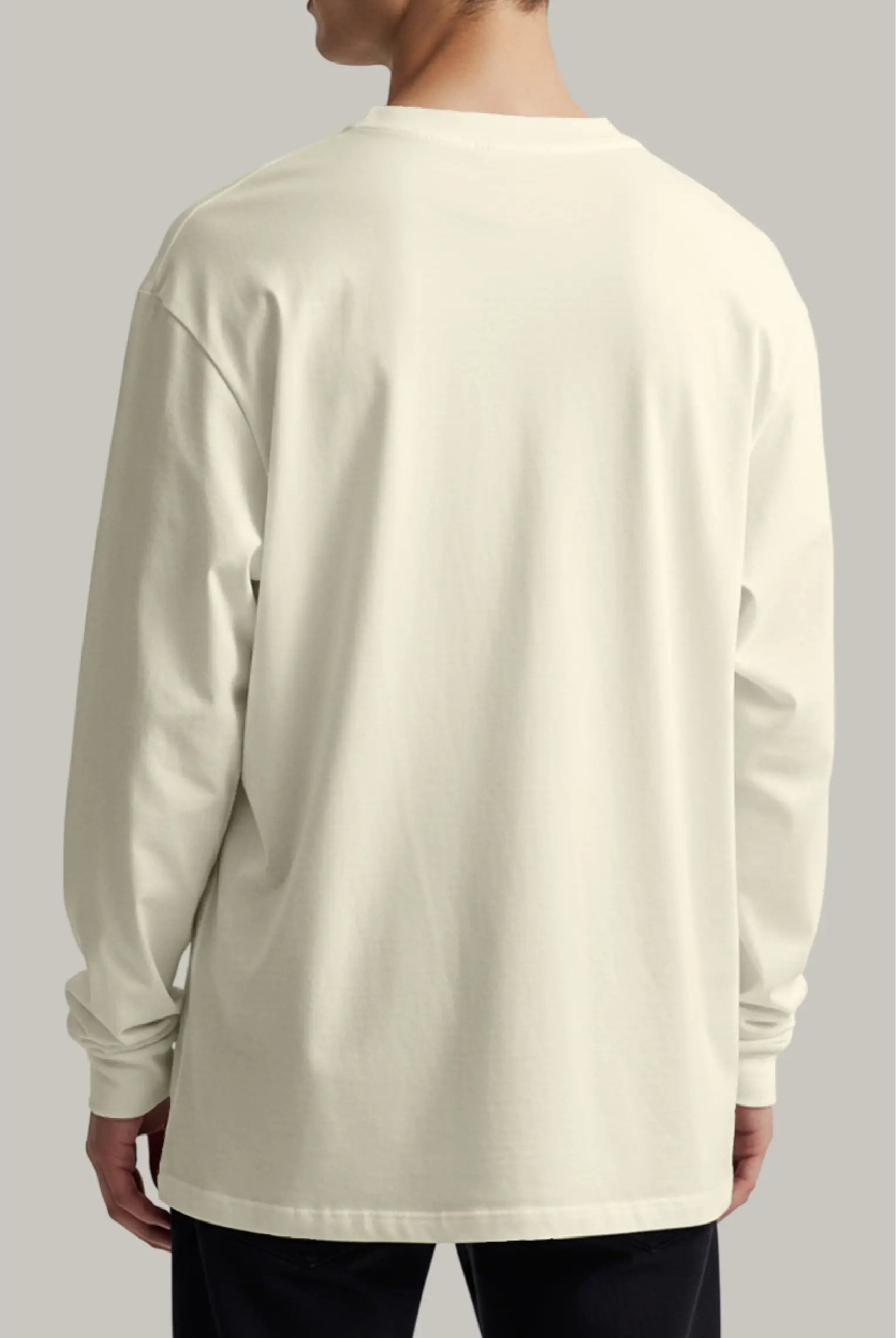 Franela Oversized HeavyWeight Manga Larga Unisex - FashionTex