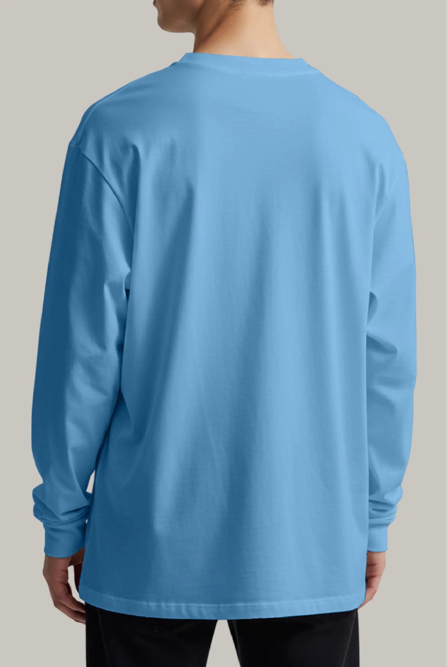 Franela Oversized HeavyWeight Manga Larga Unisex - FashionTex