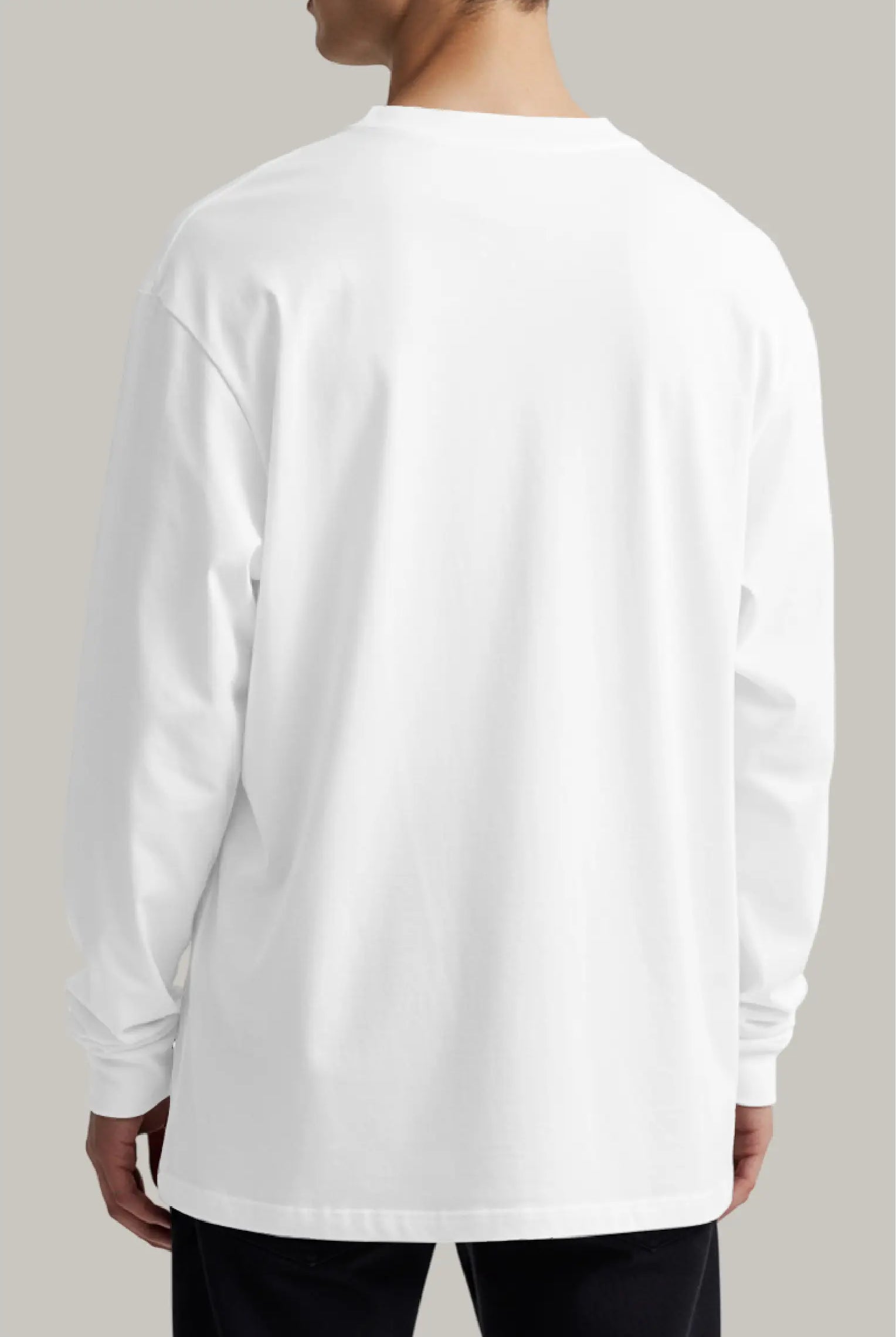 Franela Oversized HeavyWeight Manga Larga Unisex - FashionTex