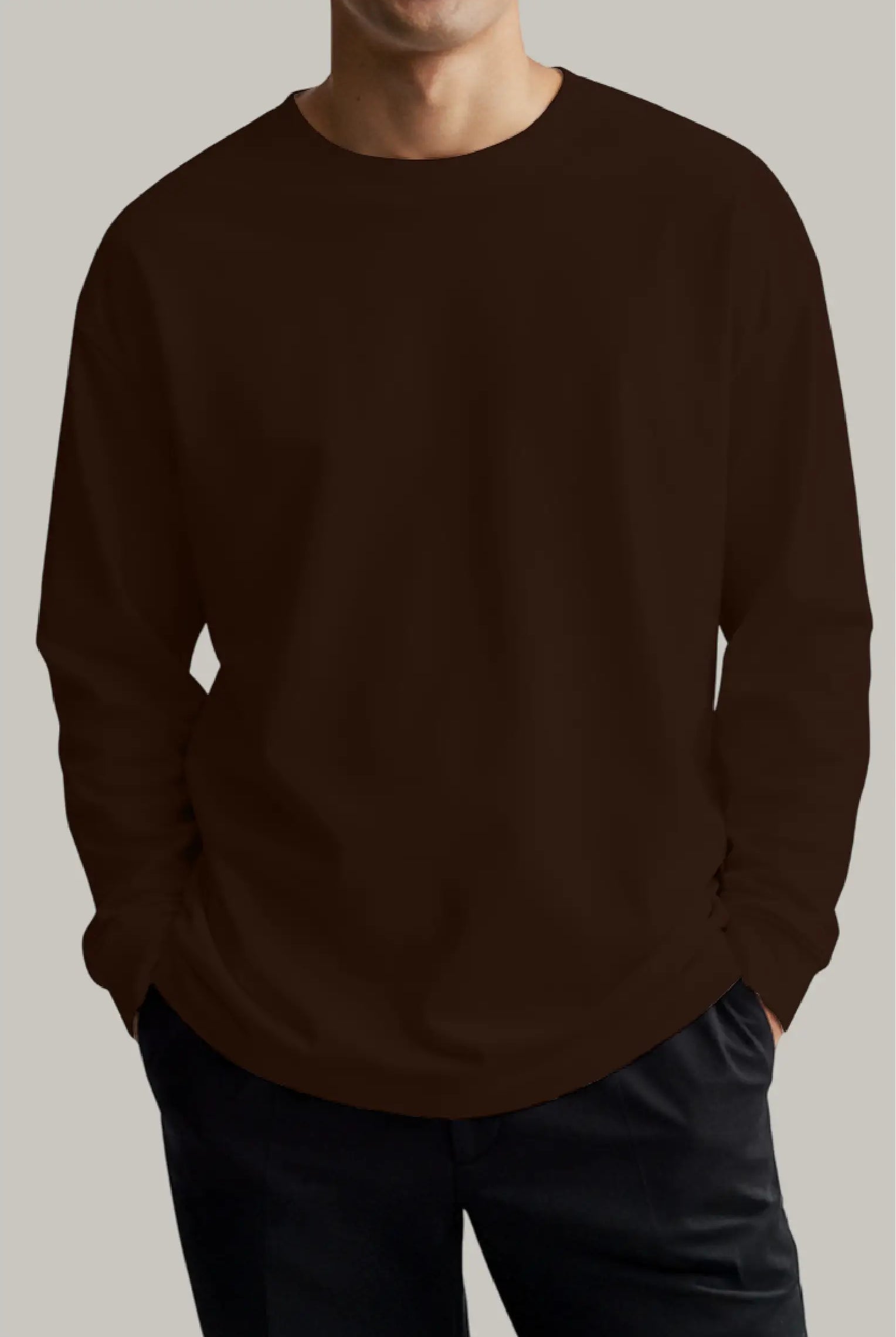 Franela Oversized HeavyWeight Manga Larga Unisex - FashionTex