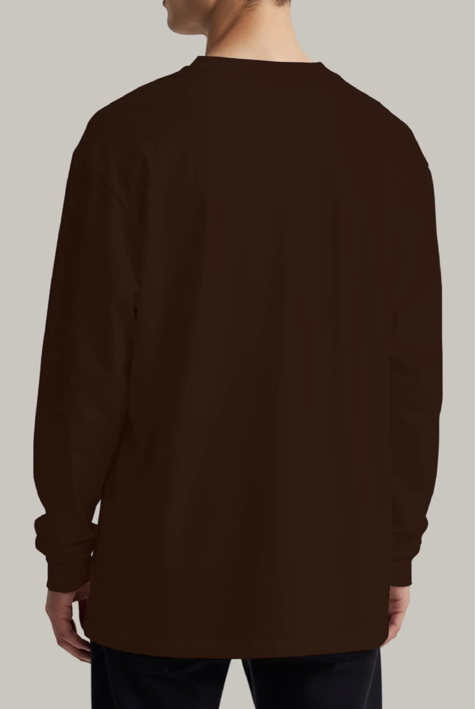 Franela Oversized HeavyWeight Manga Larga Unisex - FashionTex