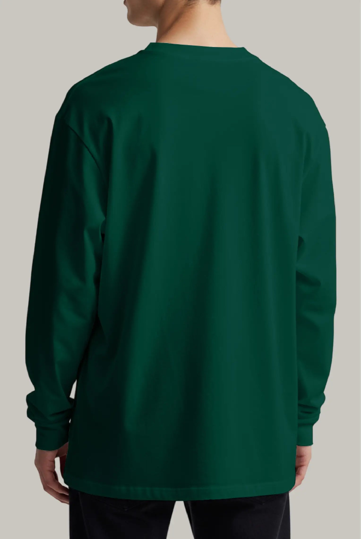 Franela Oversized HeavyWeight Manga Larga Unisex - FashionTex