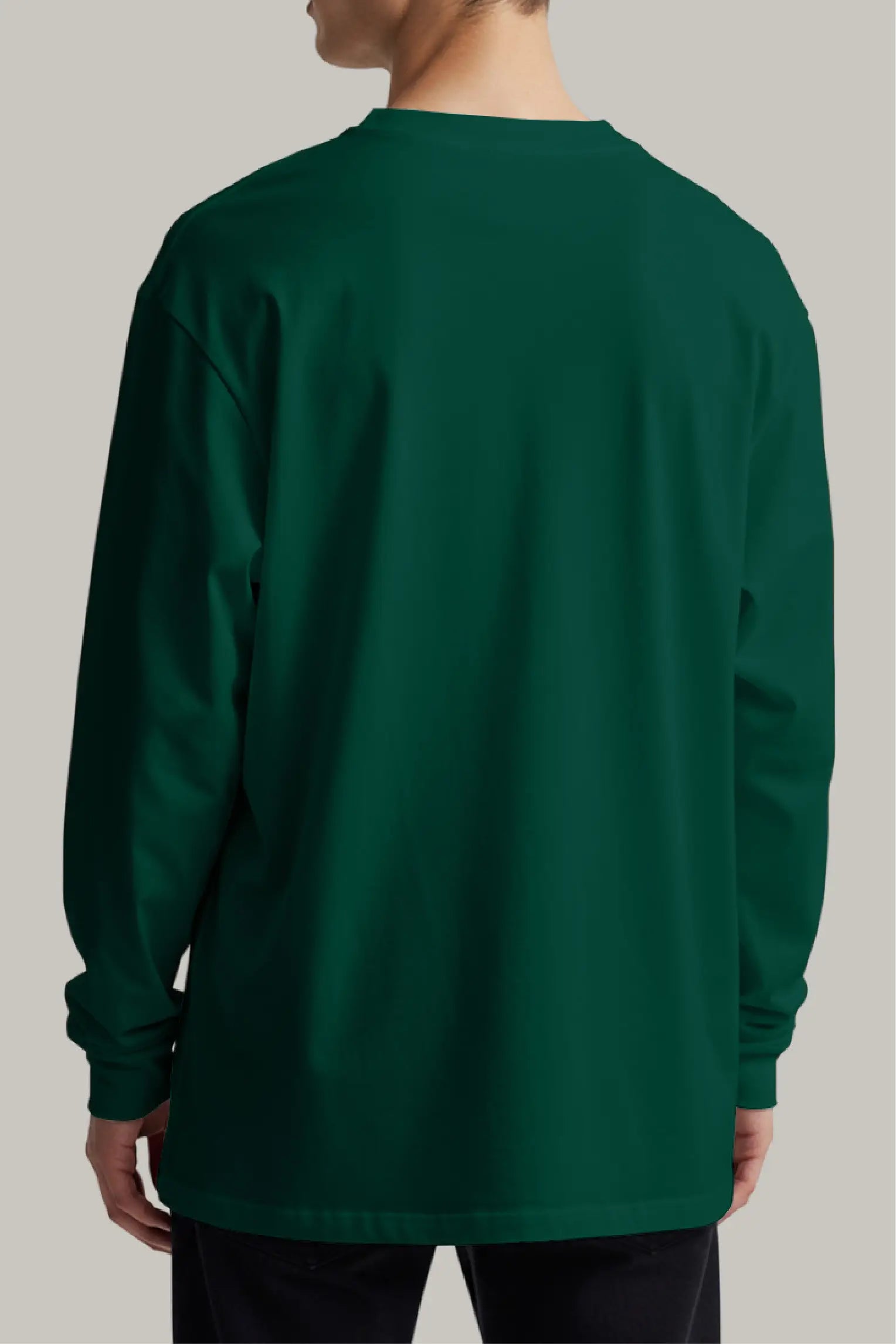 Franela Oversized HeavyWeight Manga Larga Unisex - FashionTex