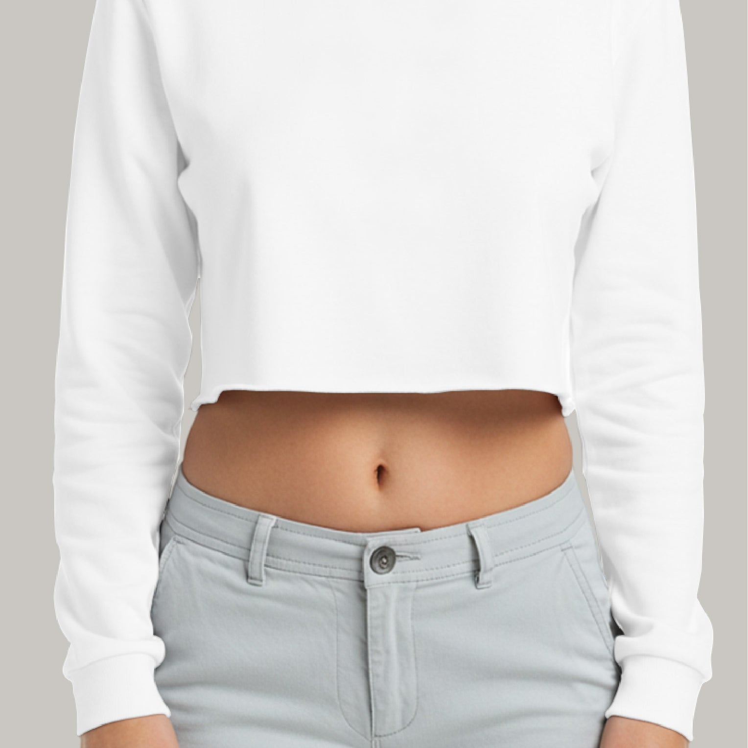 Hoodie Croptop con Capucha - FashionTex