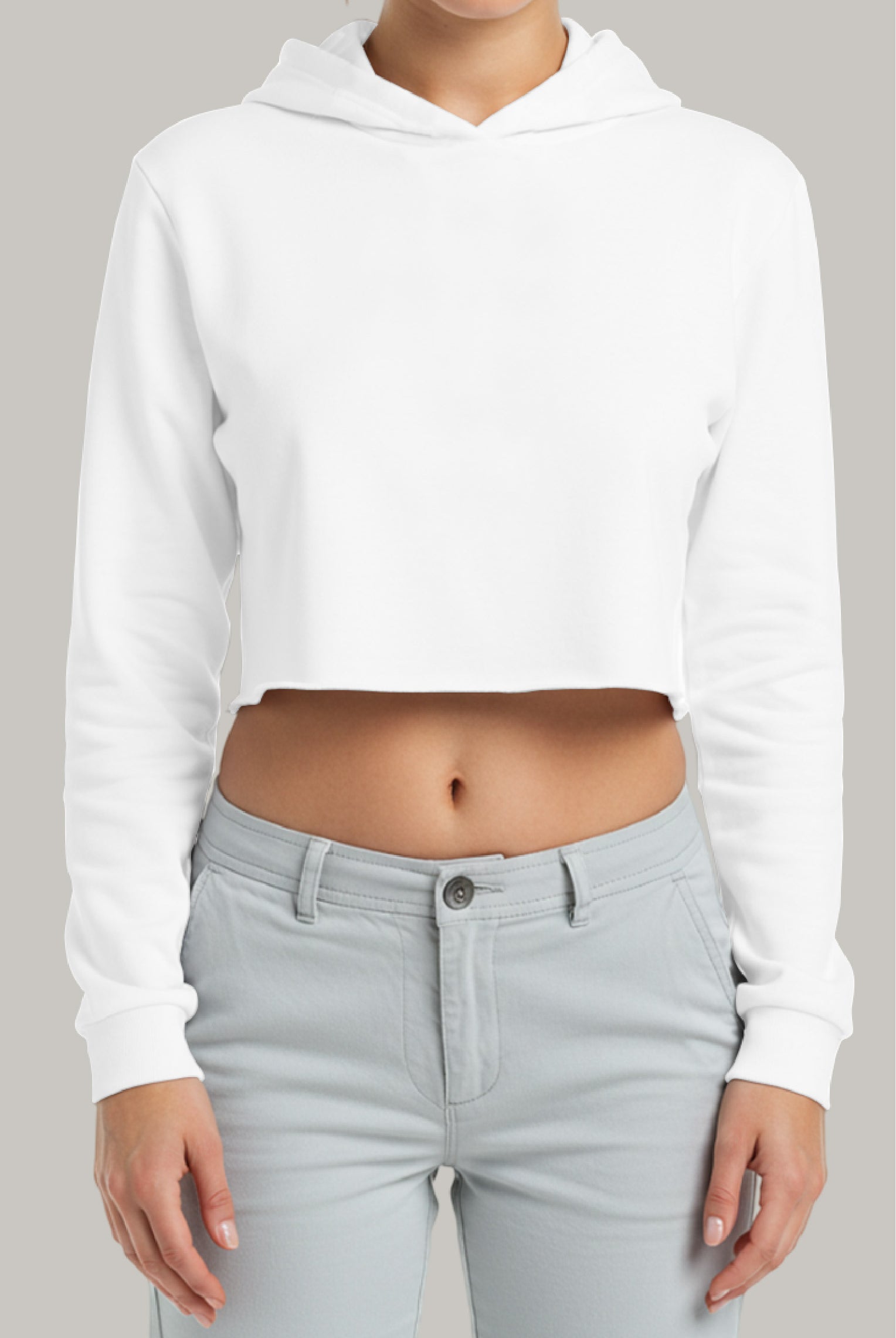 Hoodie Croptop con Capucha - FashionTex