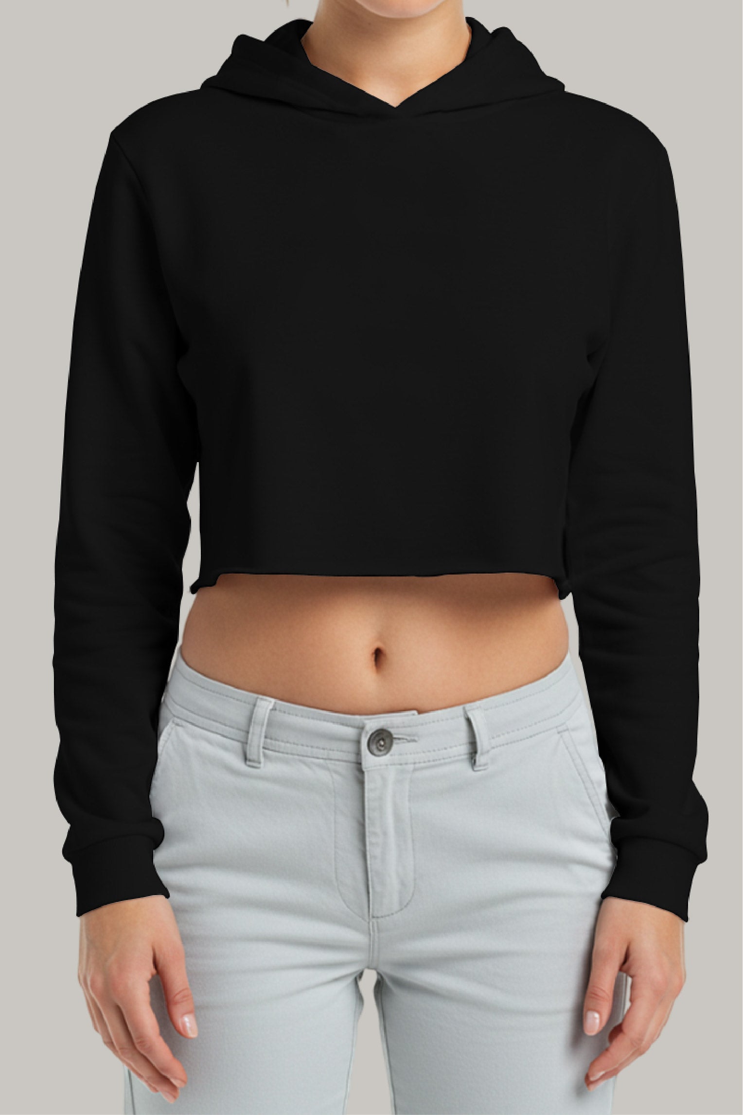 Hoodie Croptop con Capucha - FashionTex