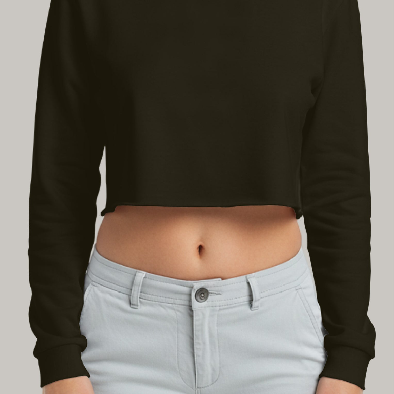 Hoodie Croptop con Capucha - FashionTex
