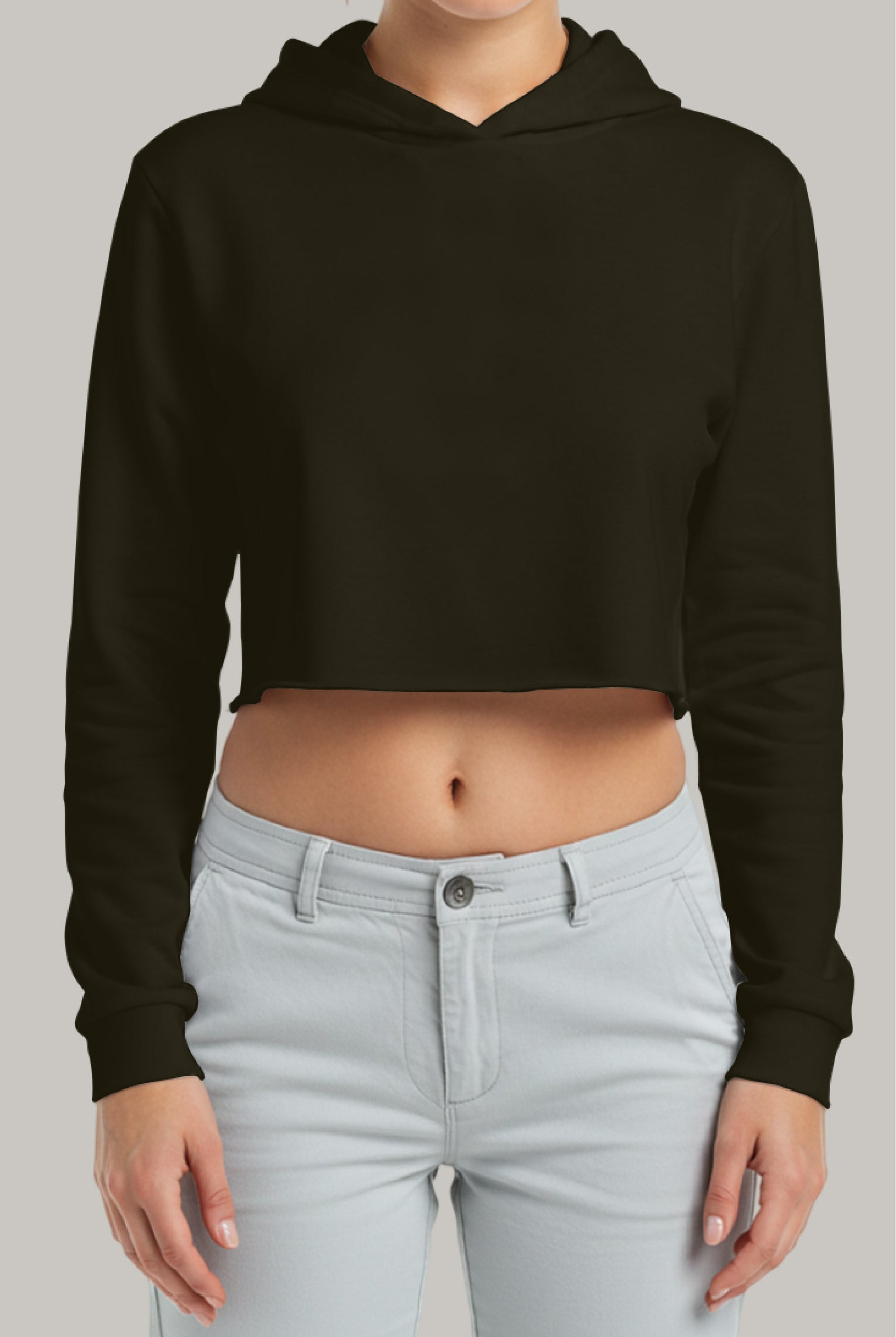 Hoodie Croptop con Capucha - FashionTex