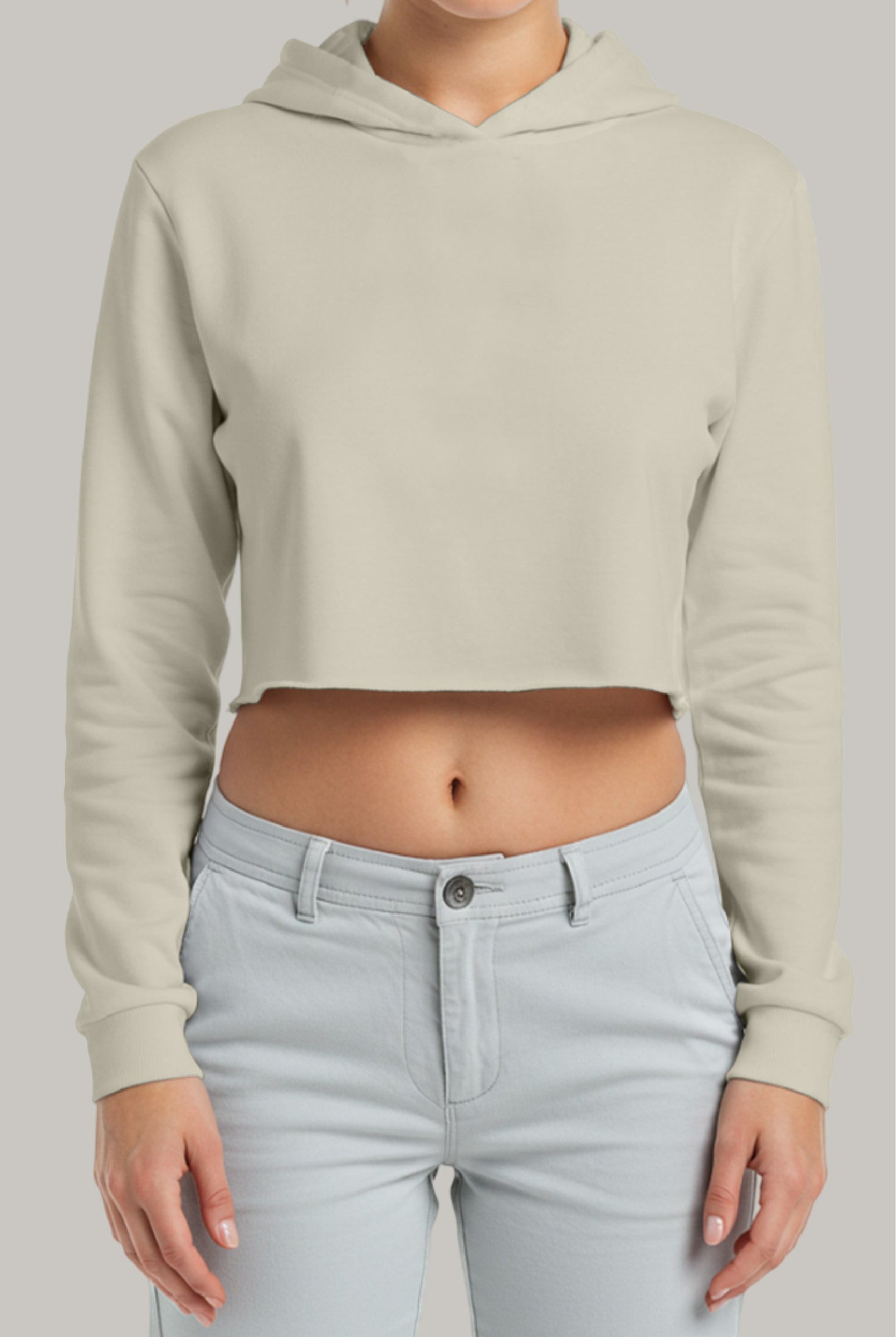 Hoodie Croptop con Capucha - FashionTex