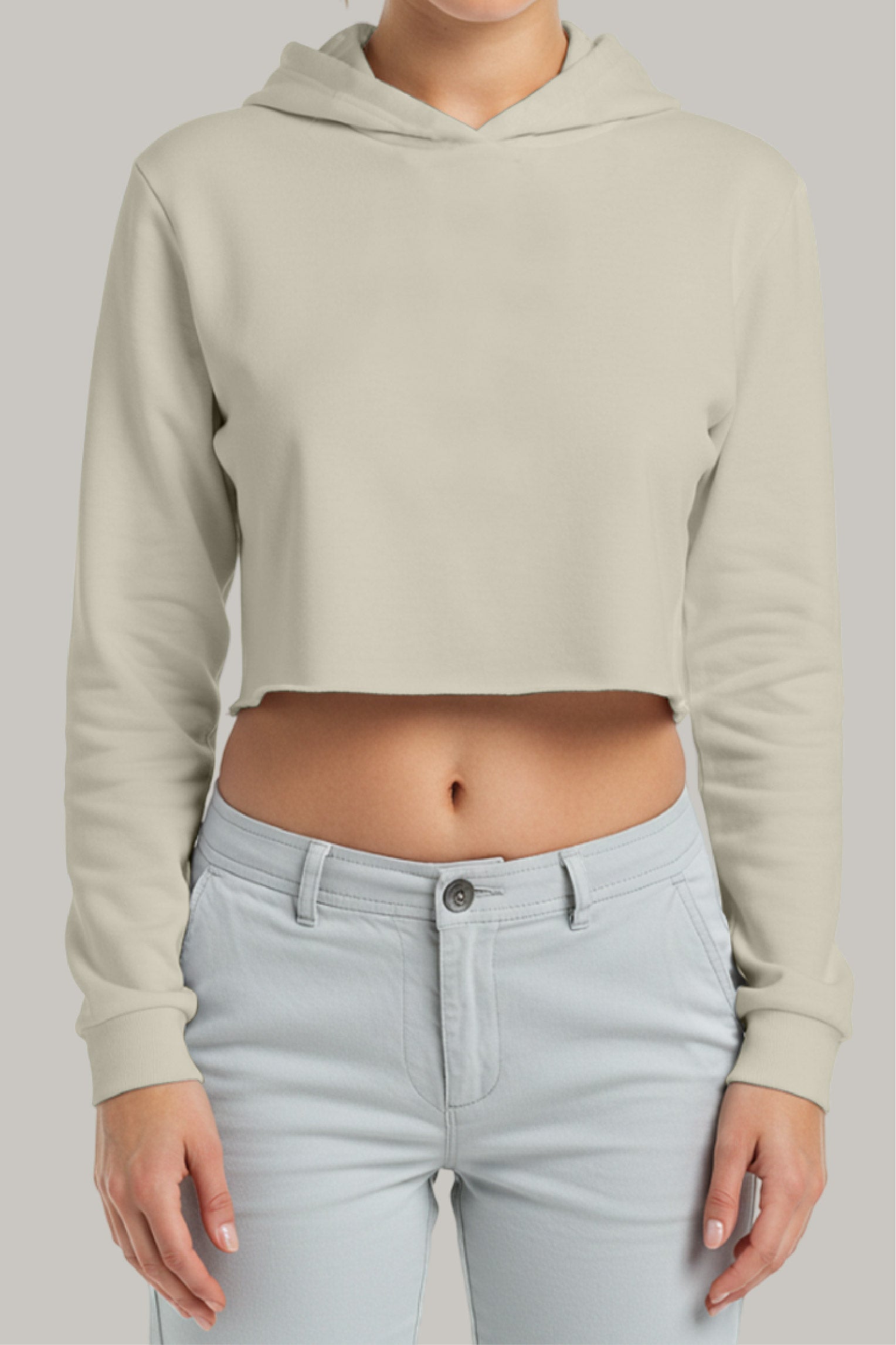 Hoodie Croptop con Capucha - FashionTex