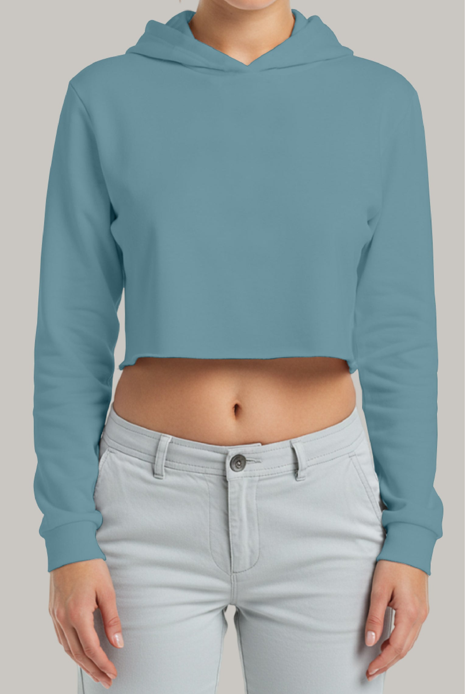 Hoodie Croptop con Capucha - FashionTex