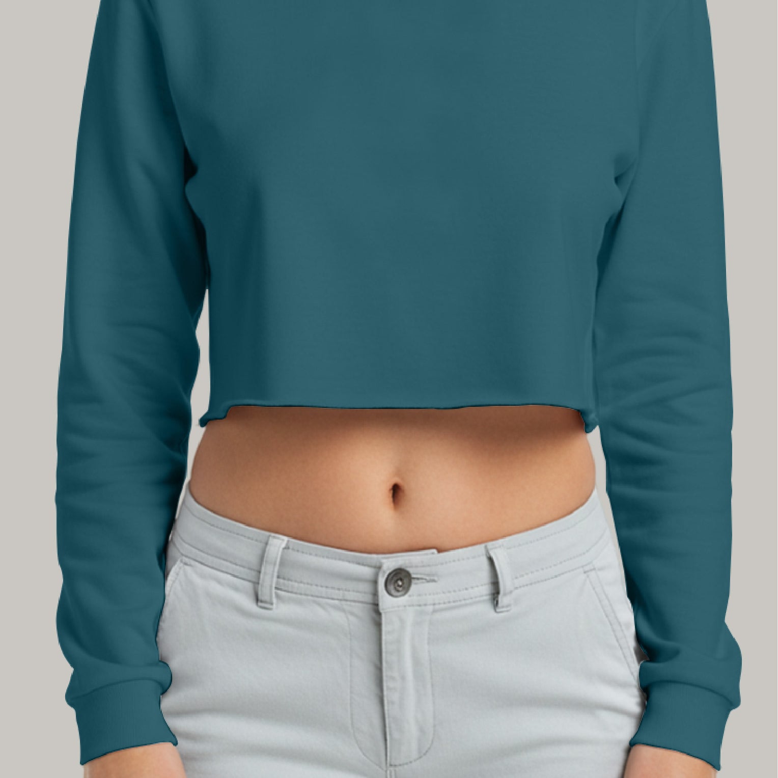 Hoodie Croptop con Capucha - FashionTex