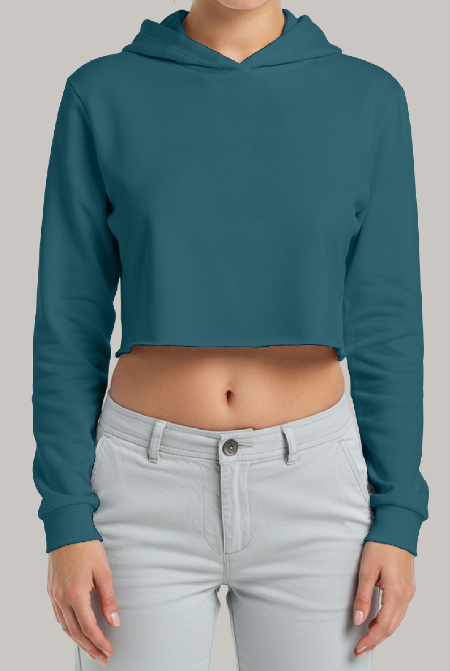 Hoodie Croptop con Capucha - FashionTex