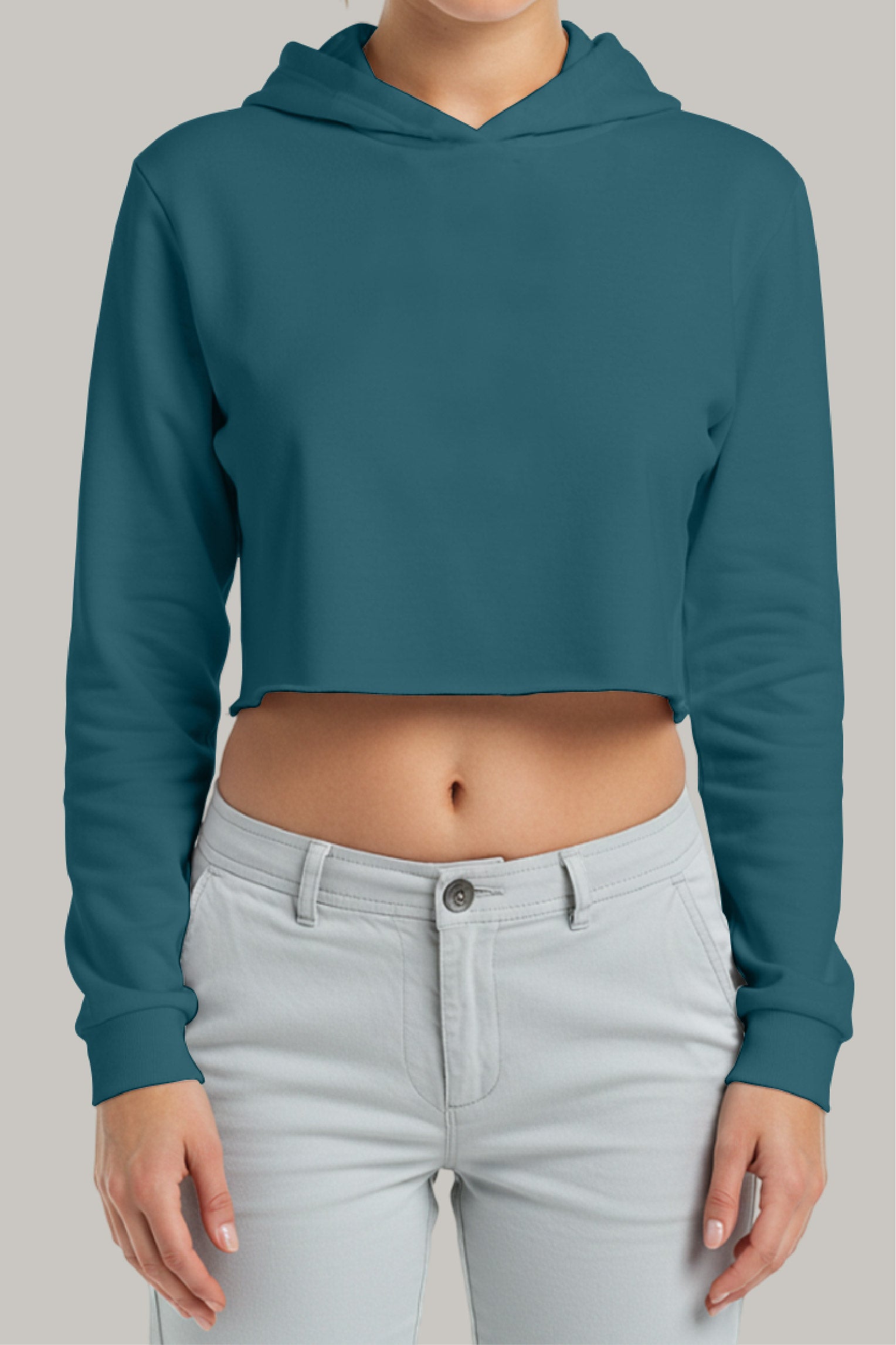 Hoodie Croptop con Capucha - FashionTex