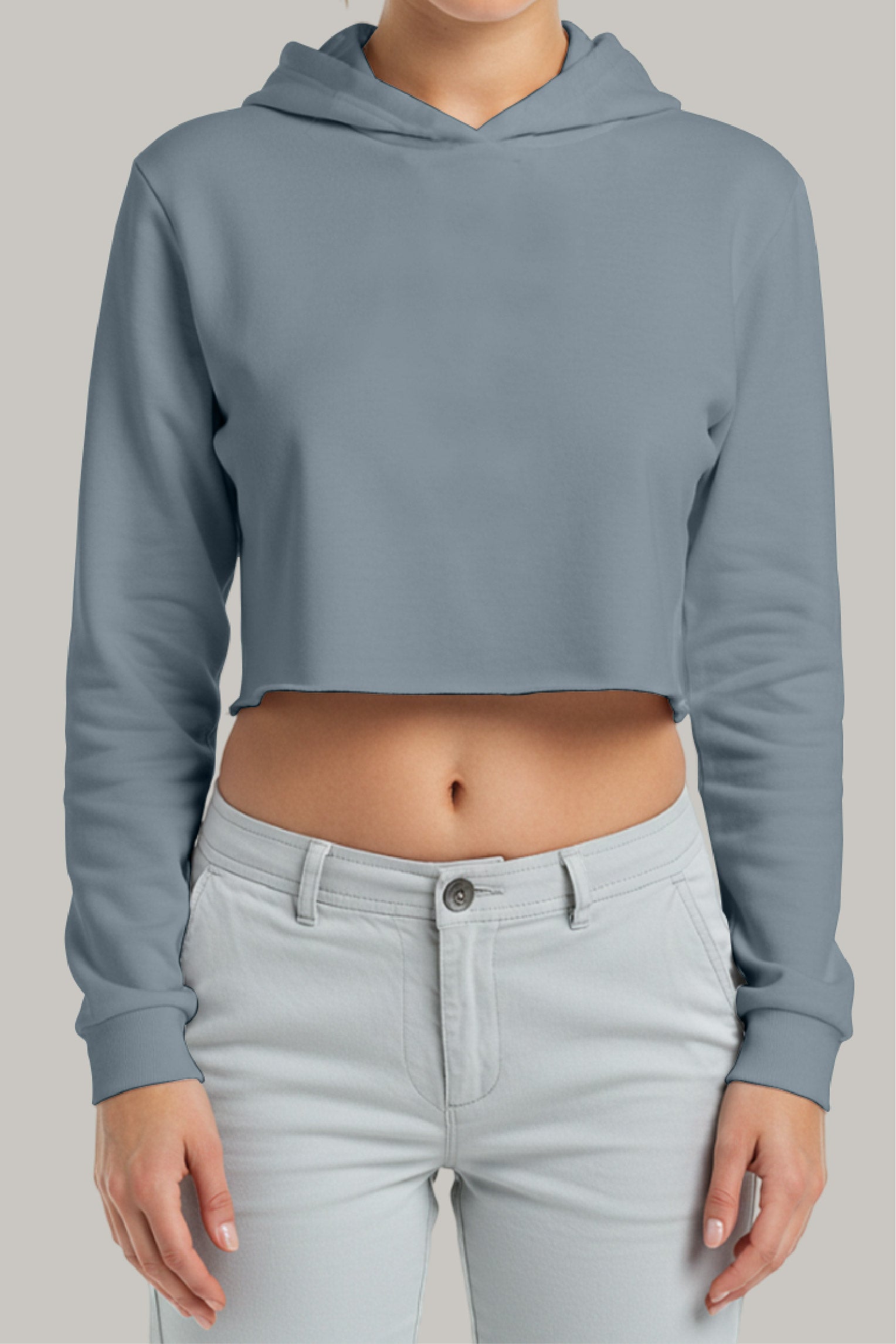 Hoodie Croptop con Capucha - FashionTex