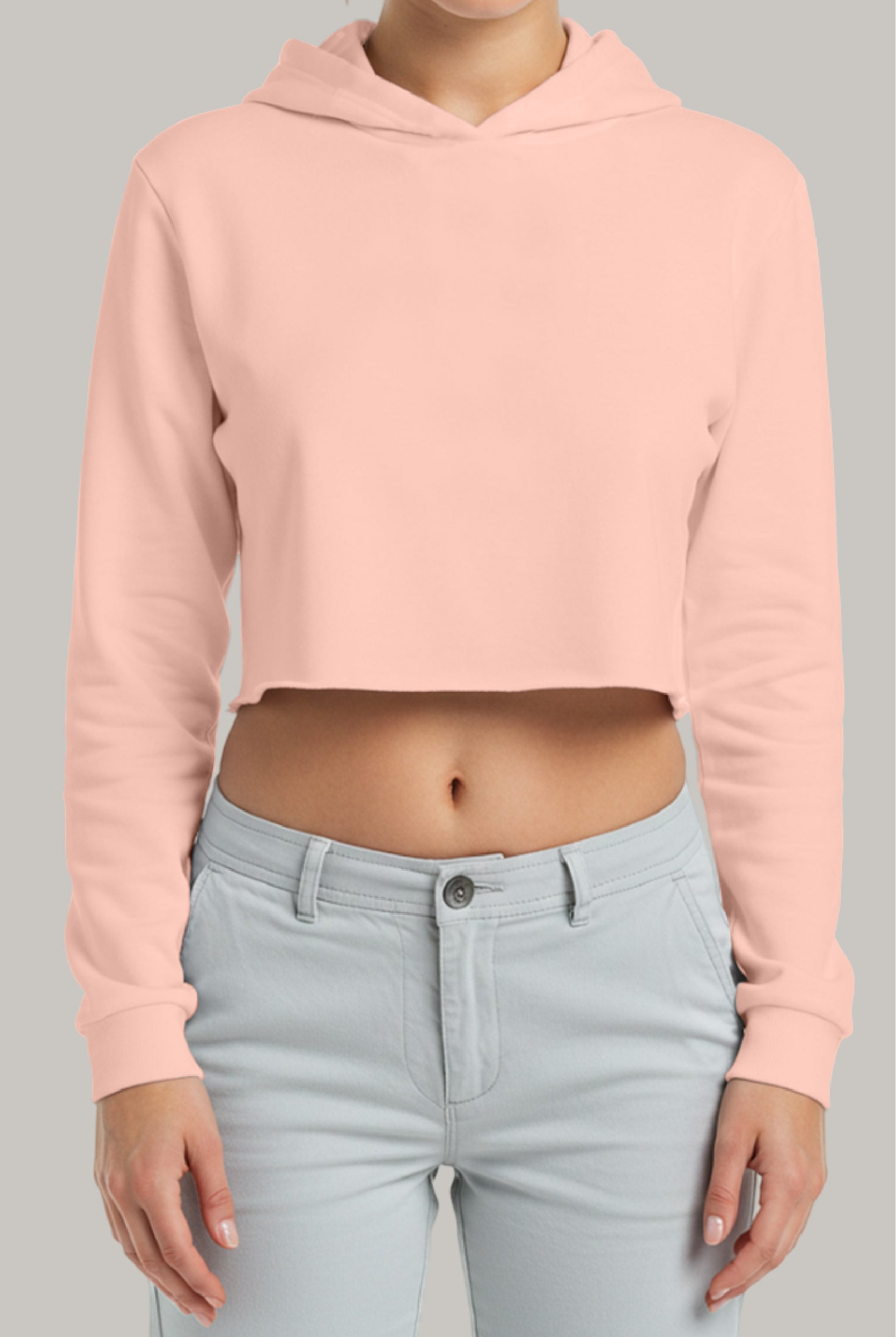 Hoodie Croptop con Capucha - FashionTex