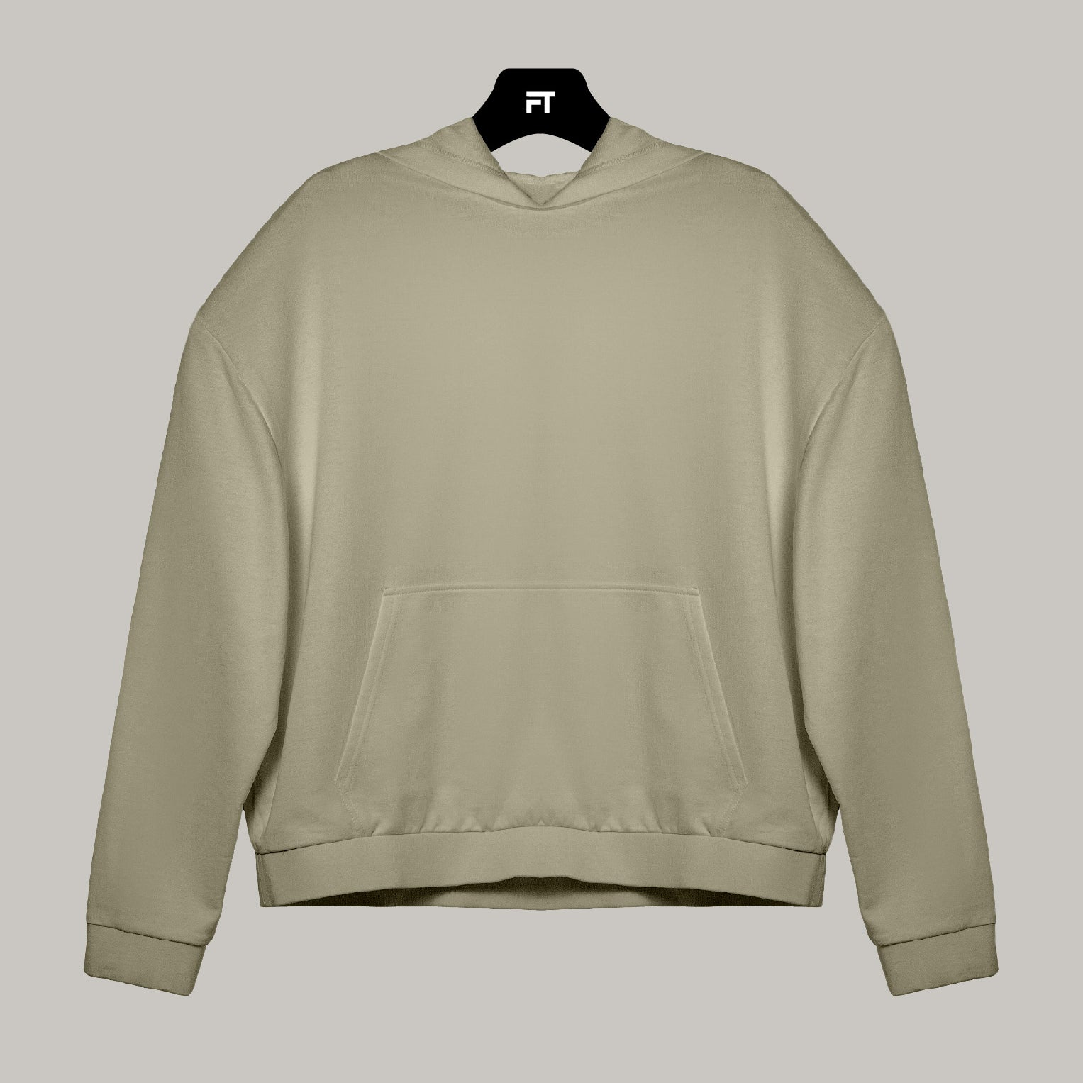 Hoodie Oversized con Capucha Unisex - FashionTex