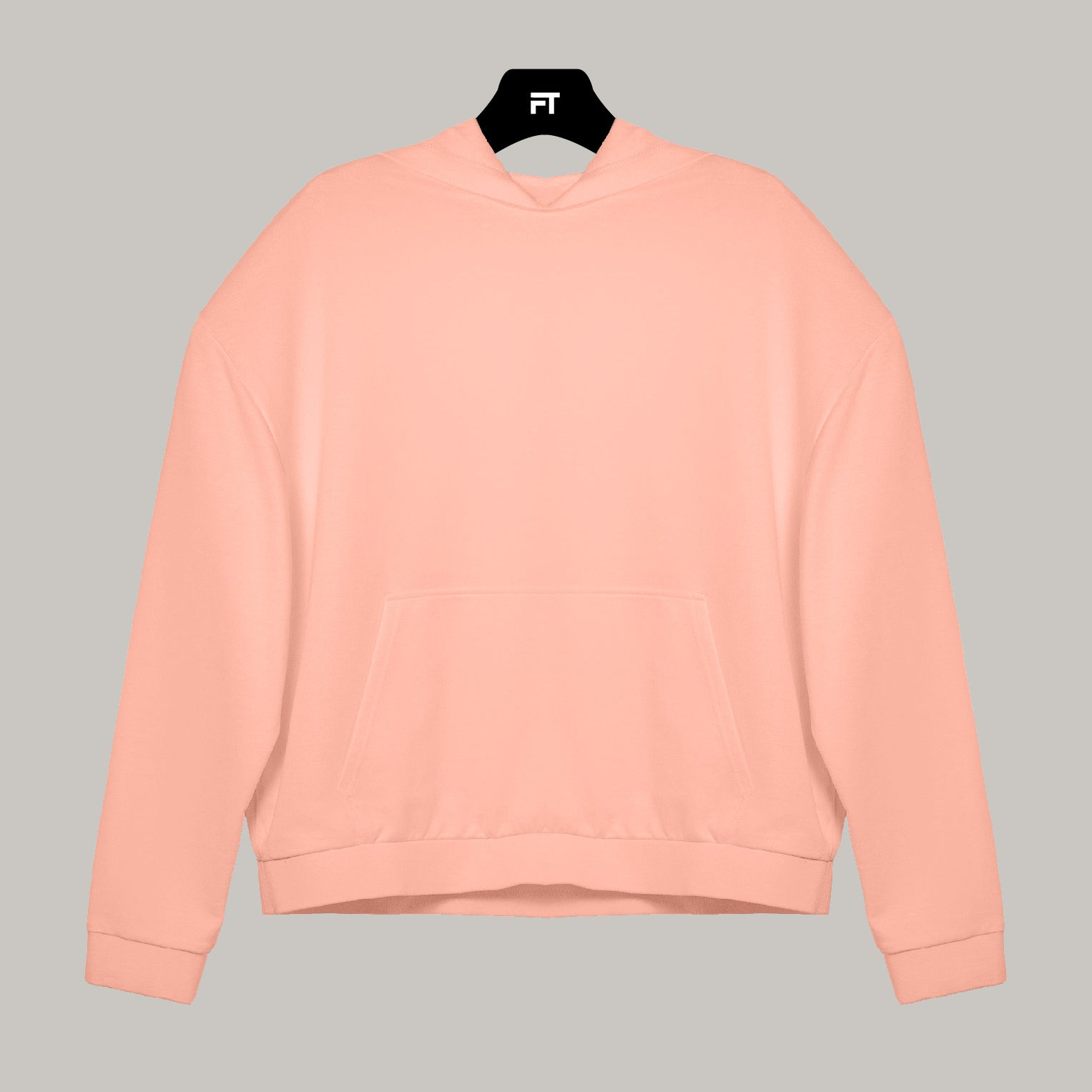 Hoodie Oversized con Capucha Unisex - FashionTex