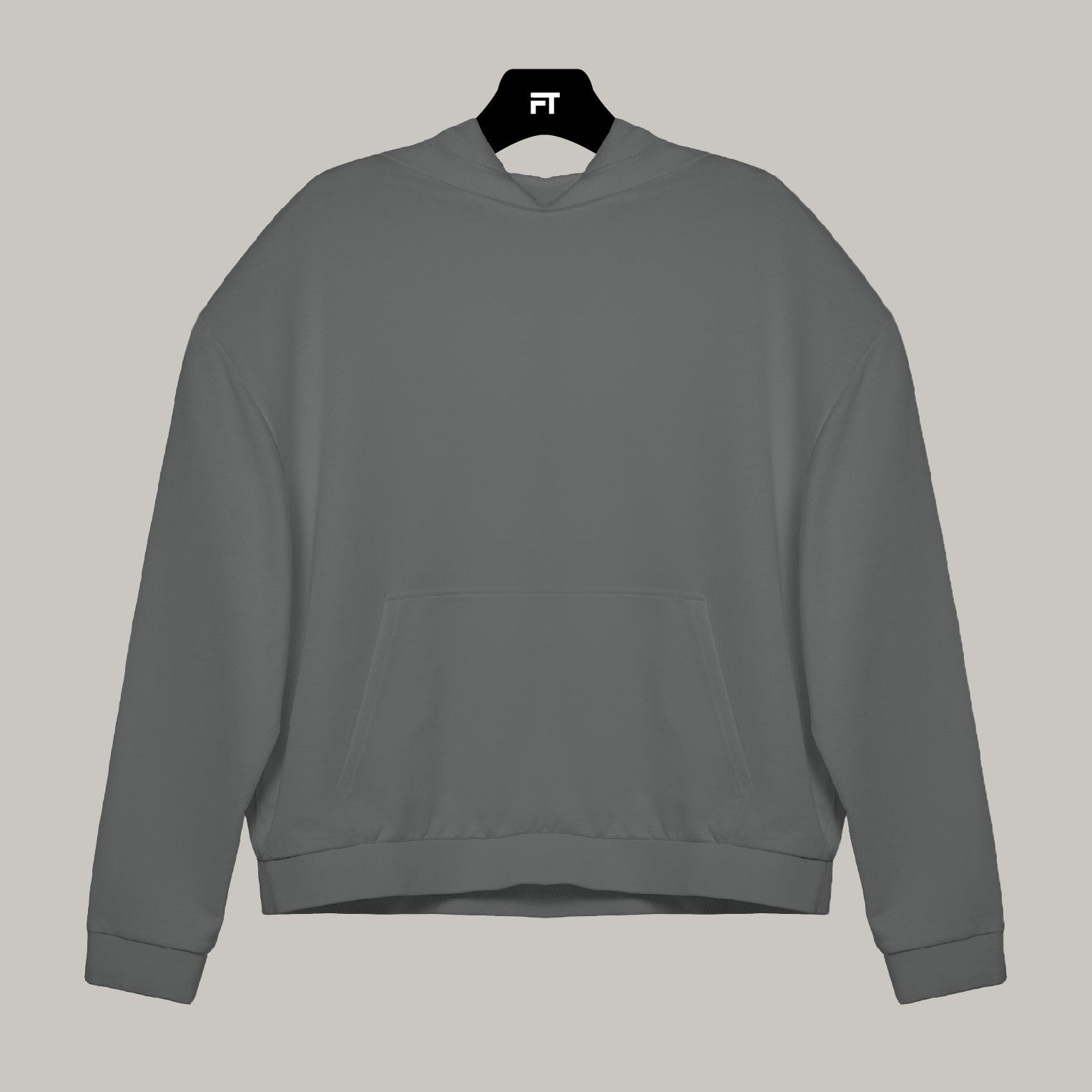 Hoodie Oversized con Capucha Unisex - FashionTex