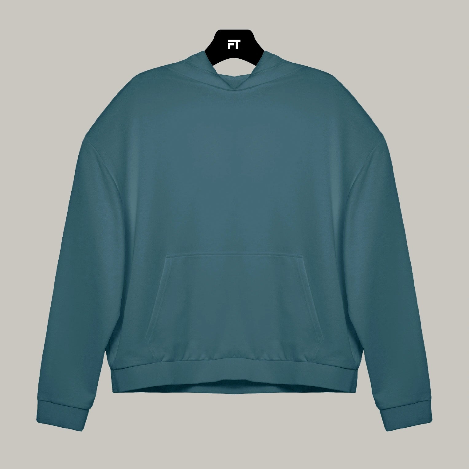 Hoodie Oversized con Capucha Unisex - FashionTex