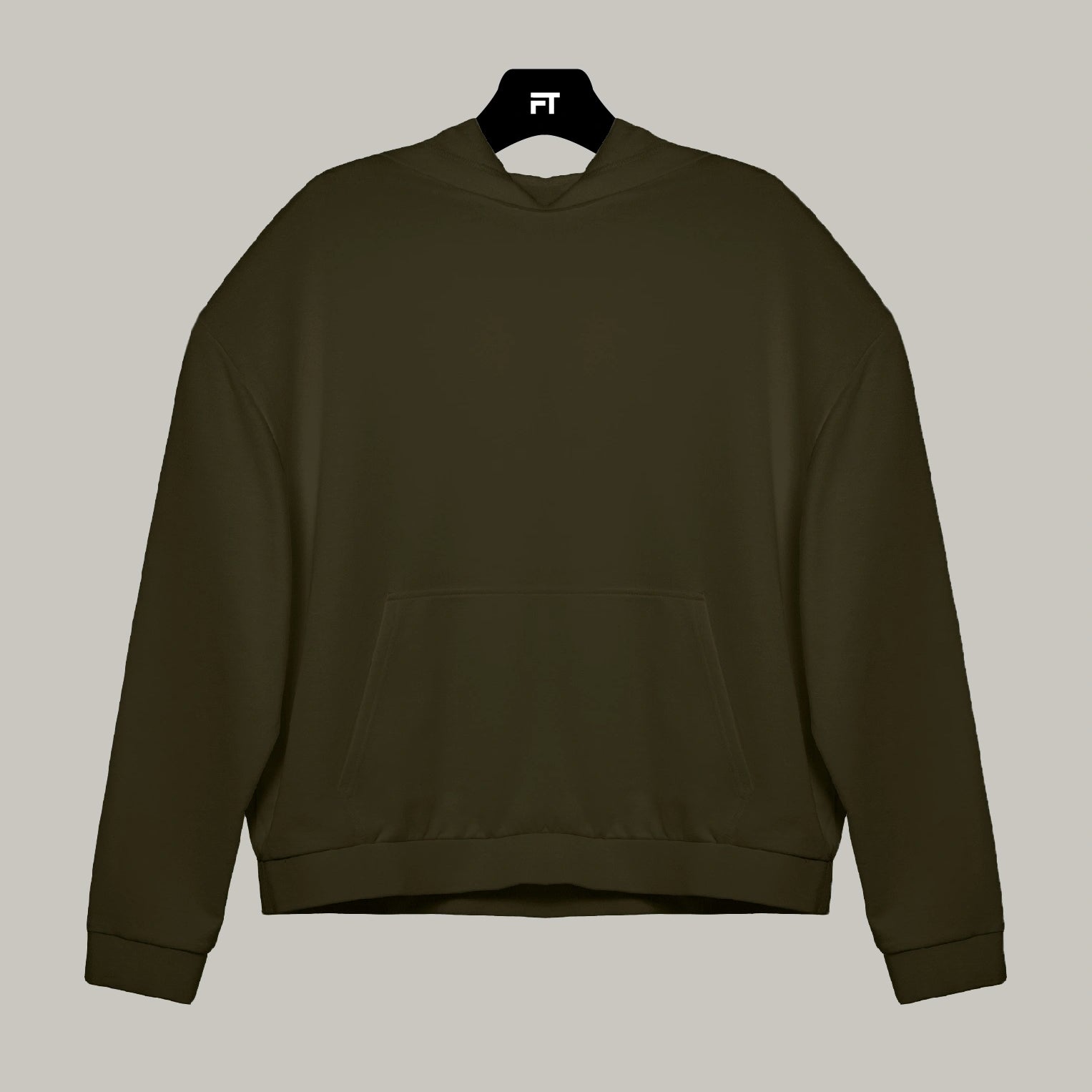 Hoodie Oversized con Capucha Unisex - FashionTex