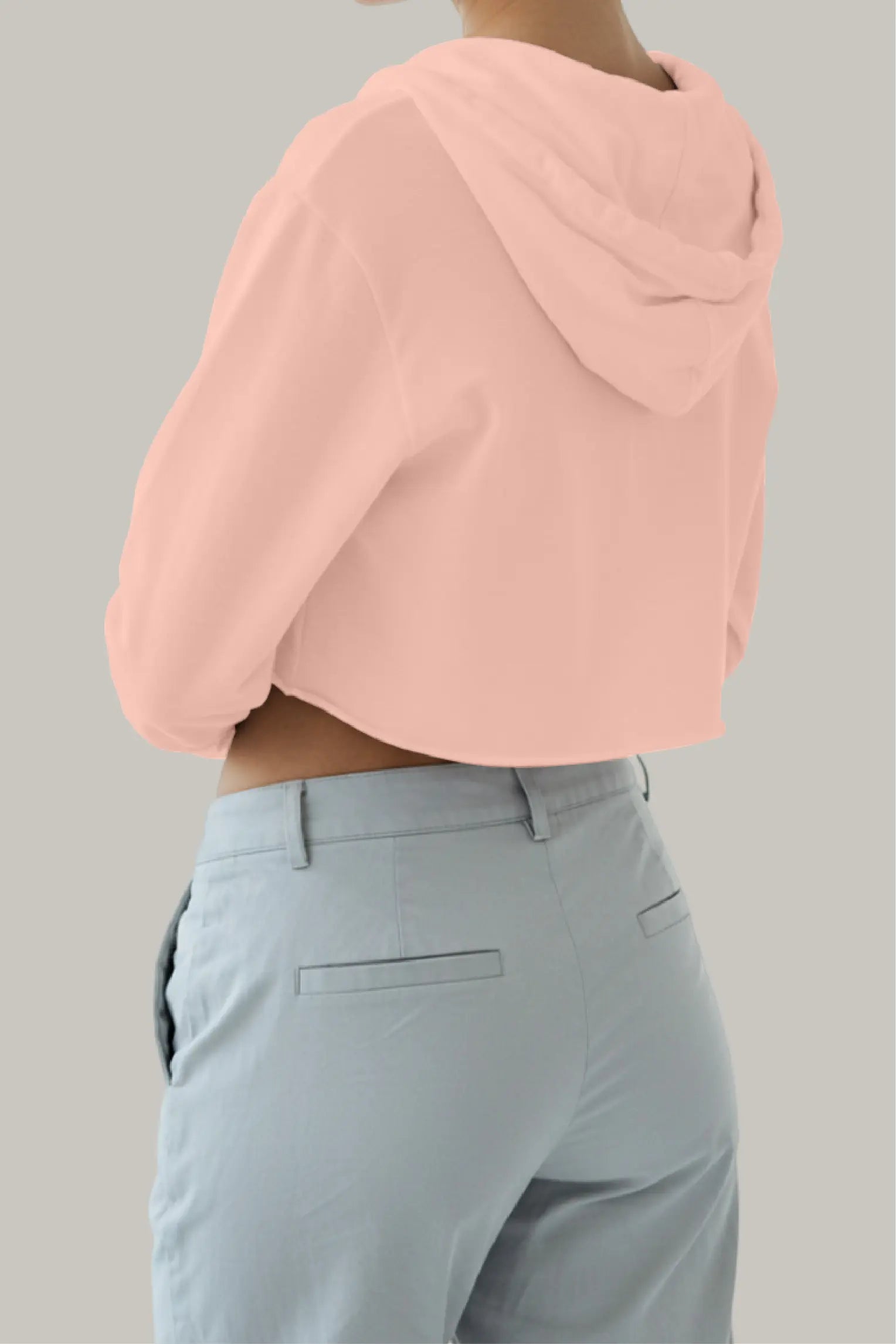 Hoodie Croptop con Capucha - FashionTex