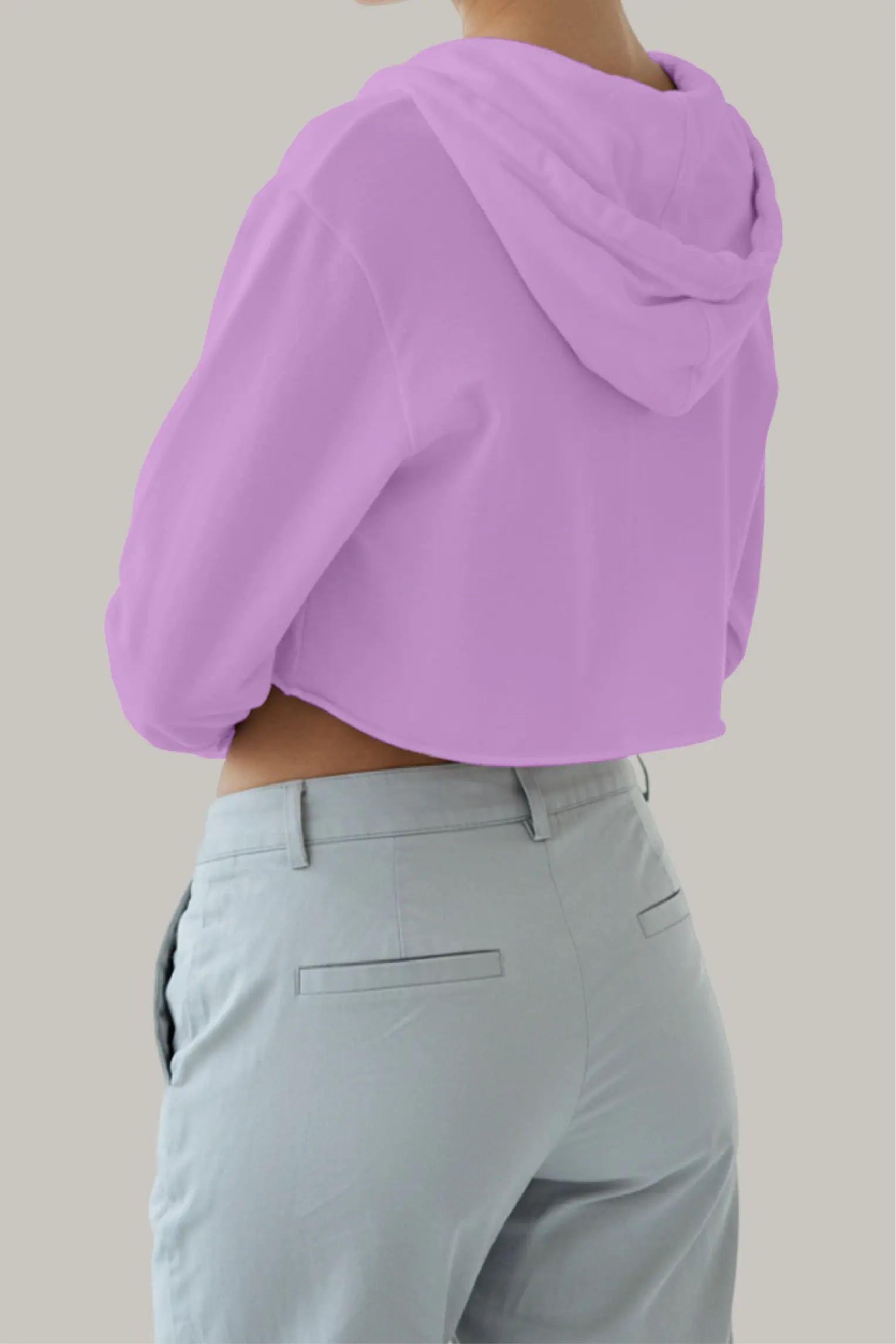 Hoodie Croptop con Capucha - FashionTex