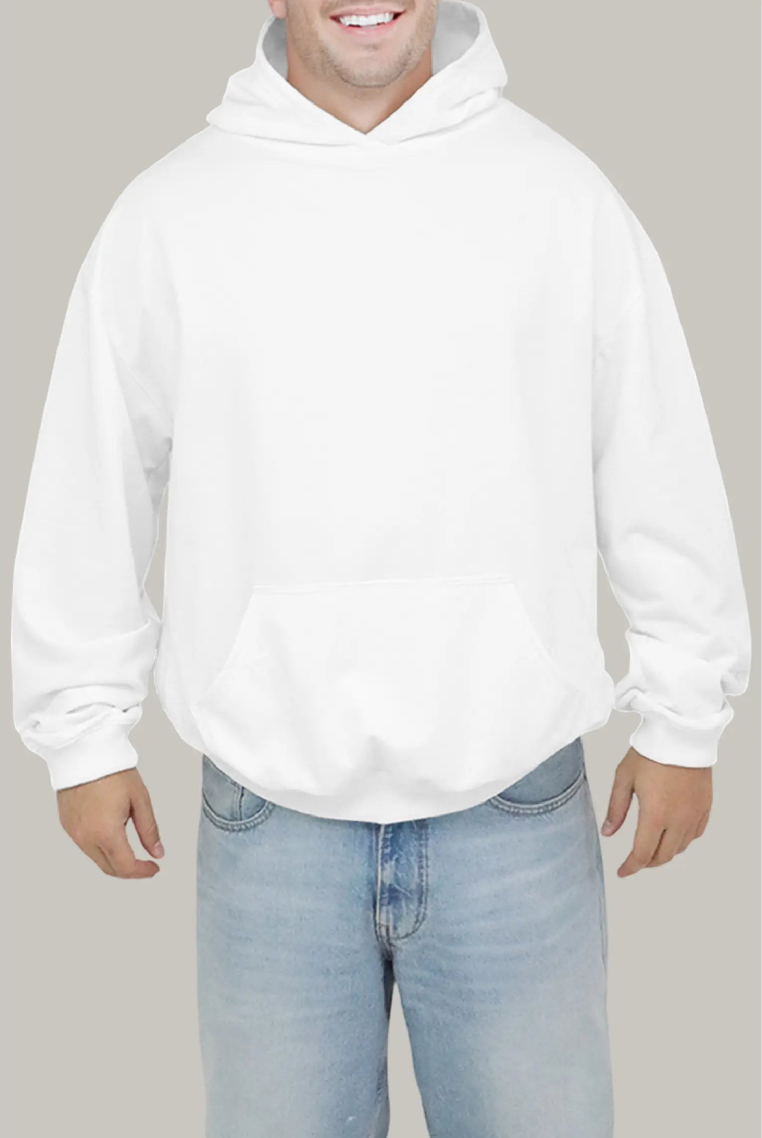 Hoodie Oversized con Capucha Unisex - FashionTex