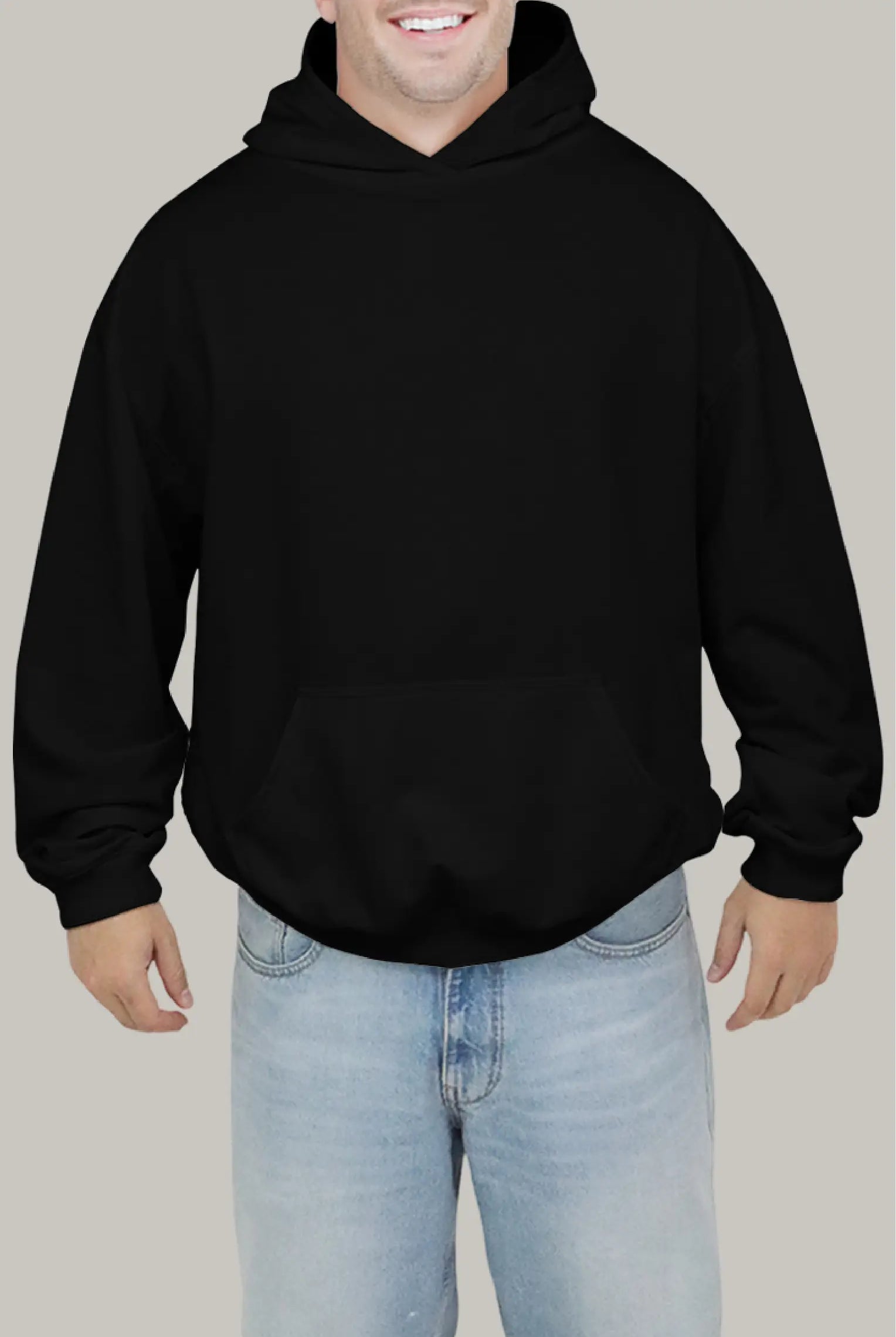 Hoodie Oversized con Capucha Unisex - FashionTex