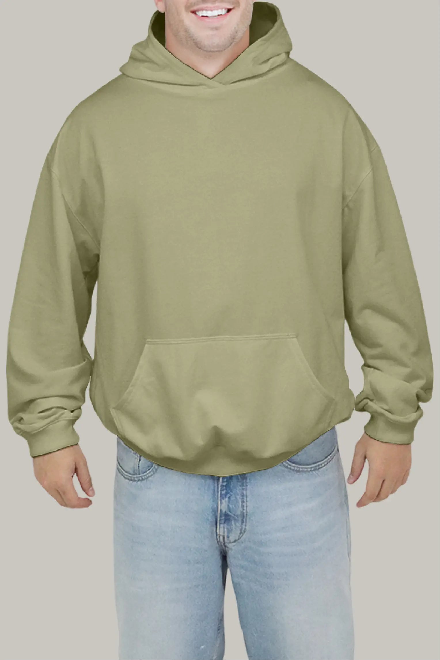 Hoodie Oversized con Capucha Unisex - FashionTex