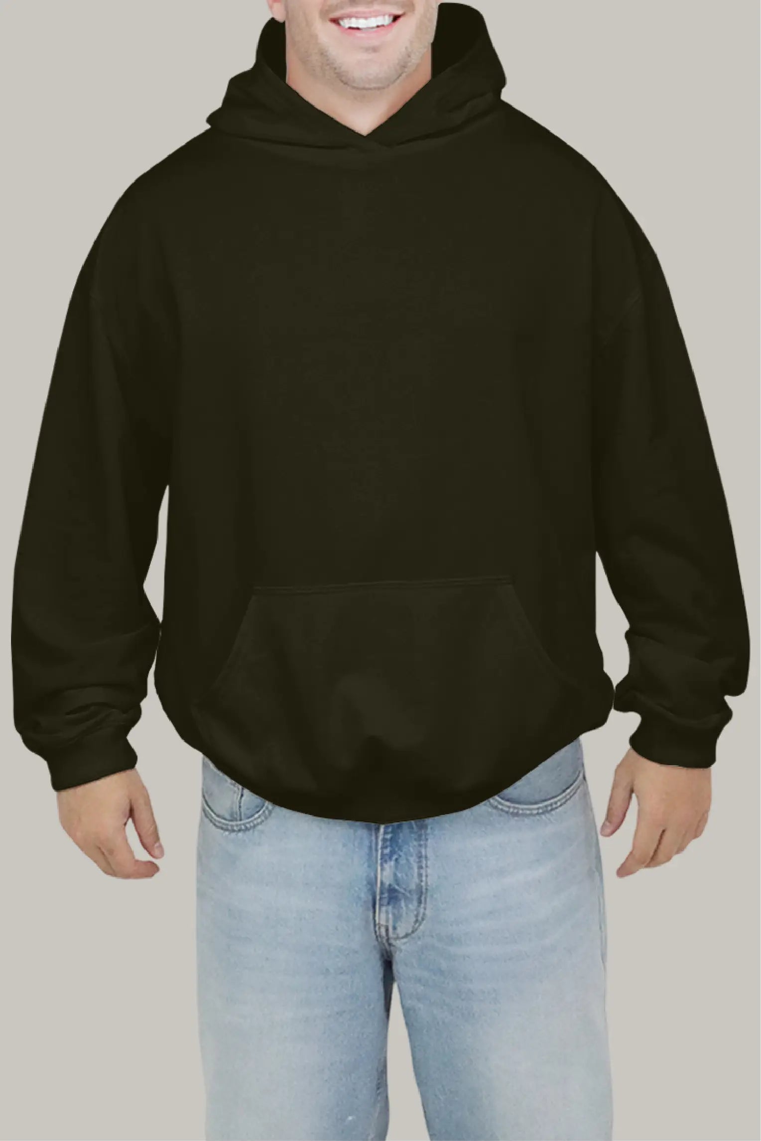 Hoodie Oversized con Capucha Unisex - FashionTex