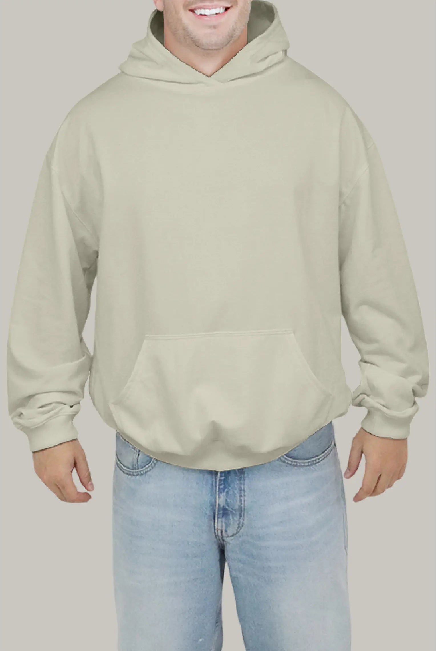 Hoodie Oversized con Capucha Unisex - FashionTex