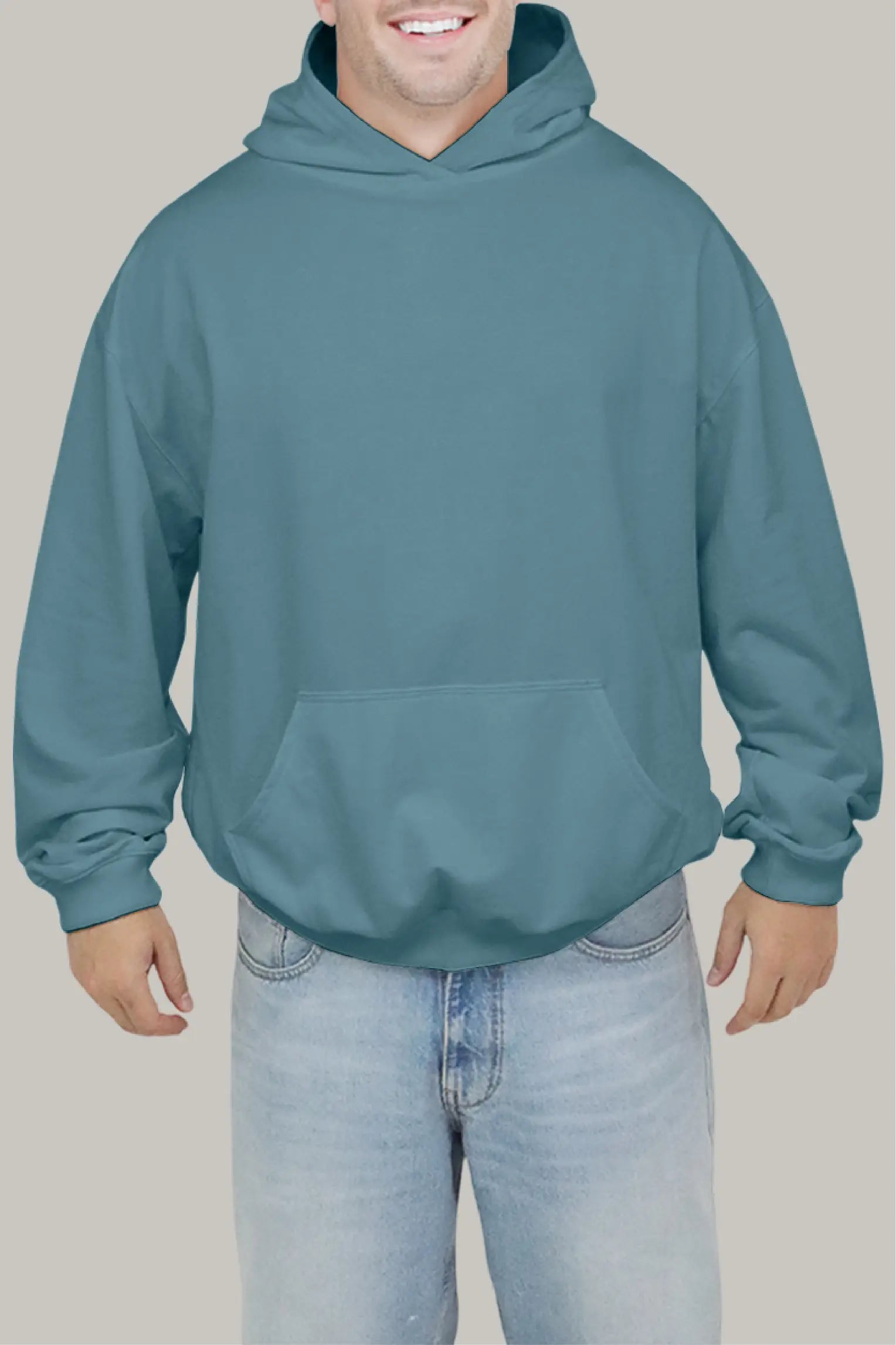 Hoodie Oversized con Capucha Unisex - FashionTex