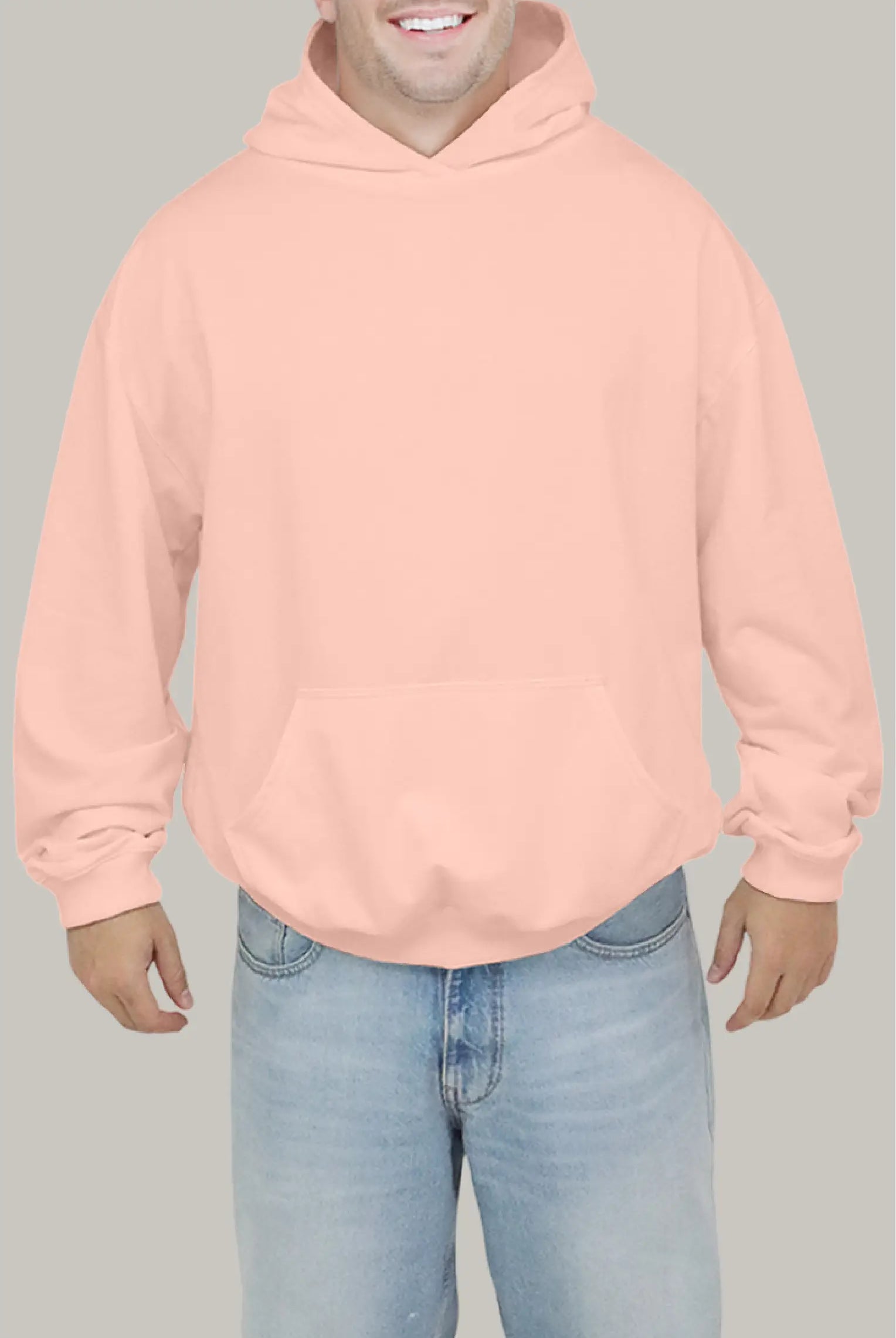 Hoodie Oversized con Capucha Unisex - FashionTex