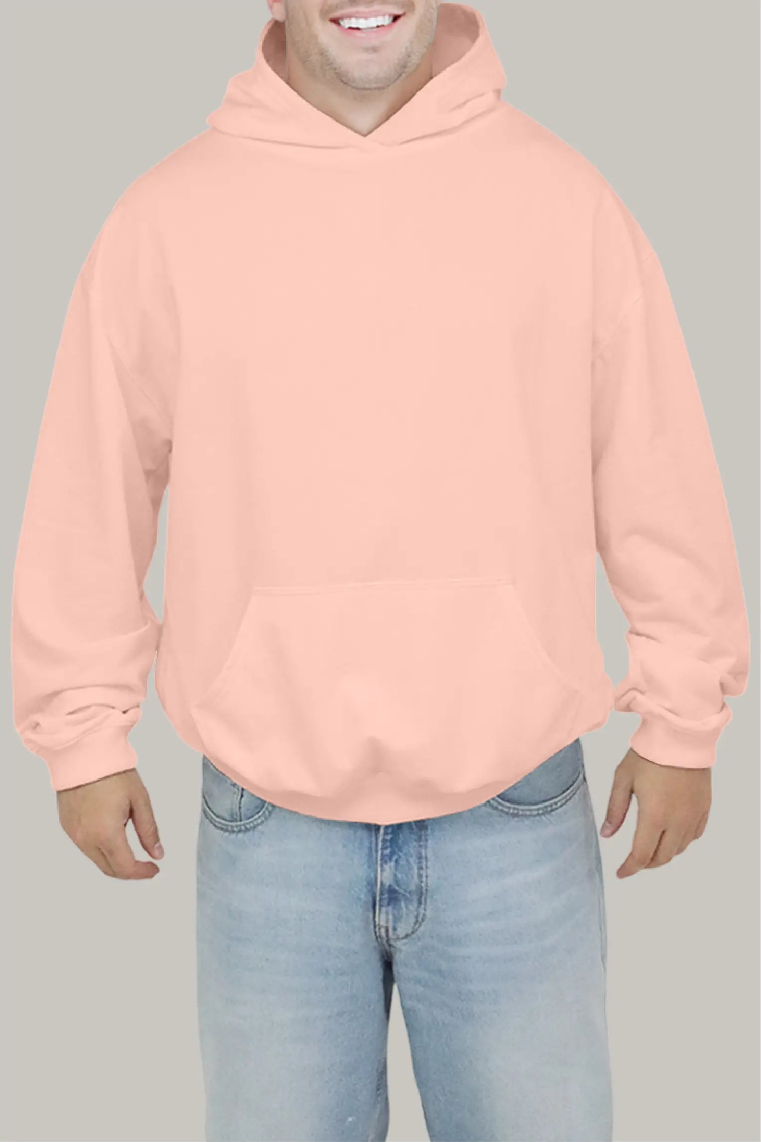 Hoodie Oversized con Capucha Unisex - FashionTex