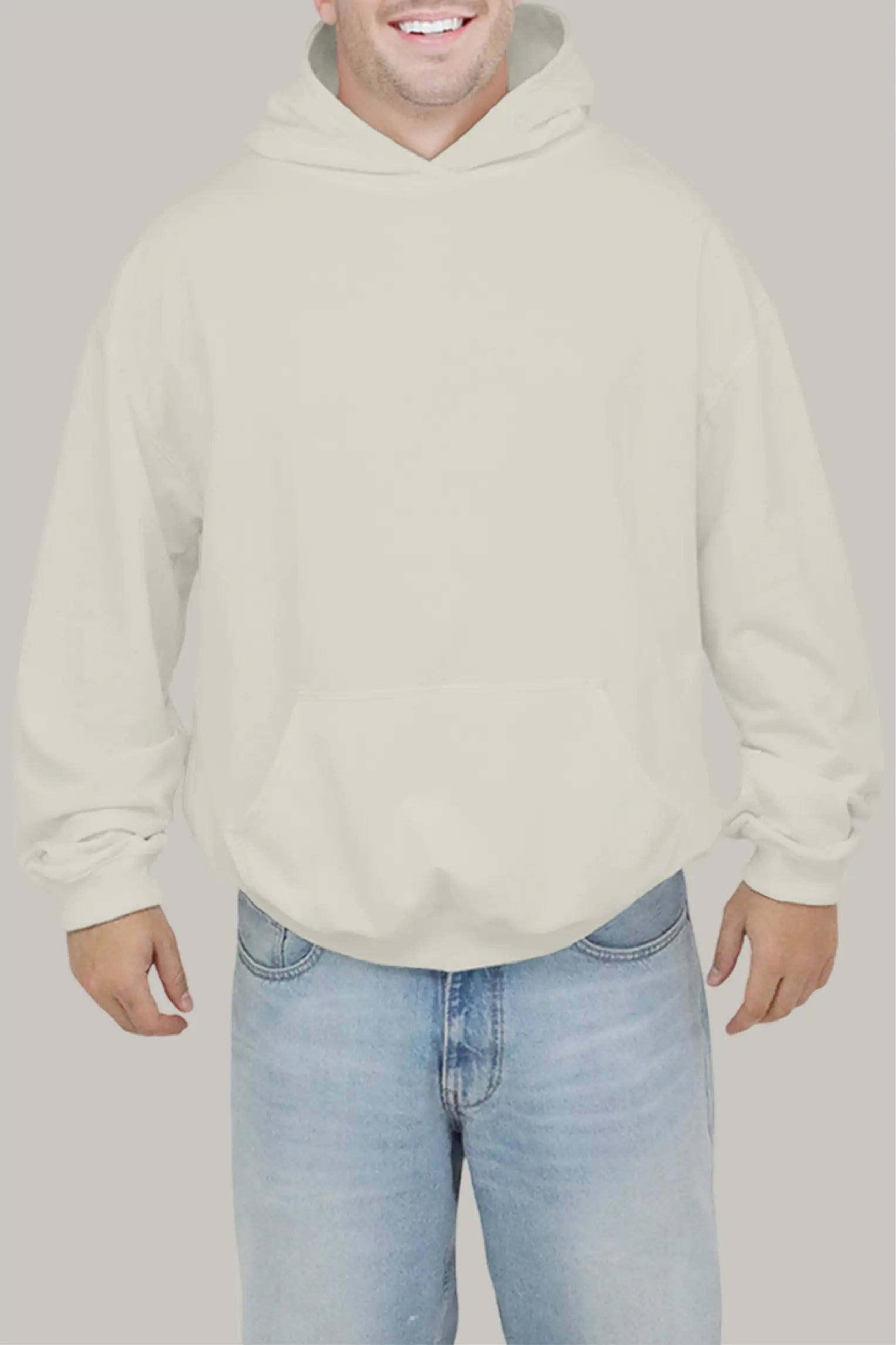 Hoodie Oversized con Capucha Unisex - FashionTex