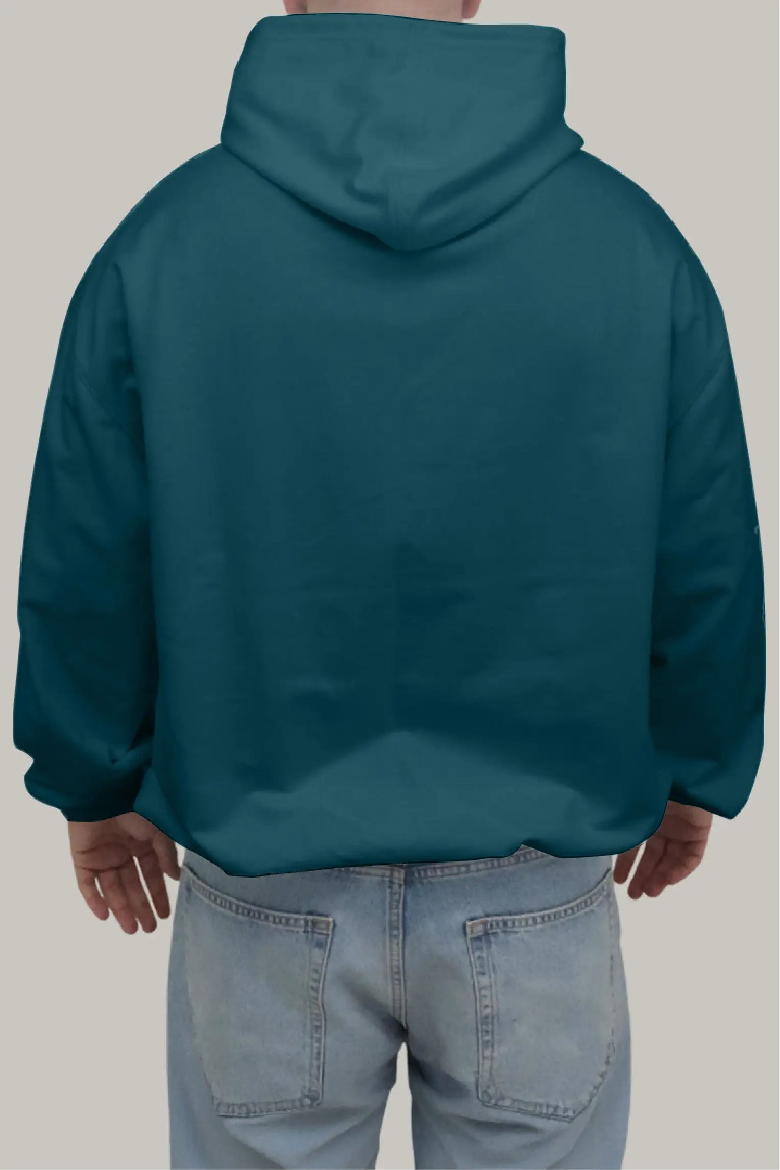 Hoodie Oversized con Capucha Unisex - FashionTex