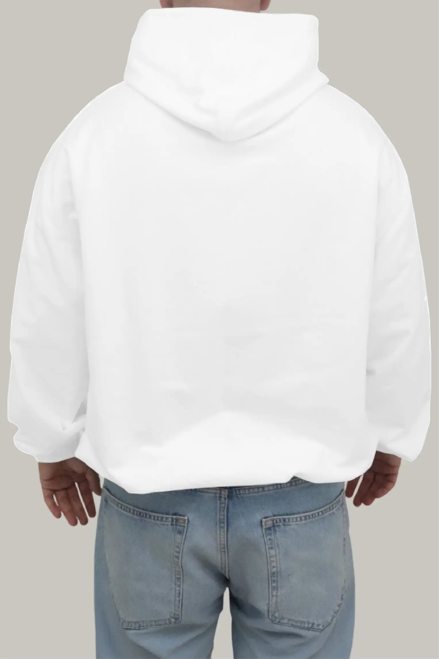 Hoodie Oversized con Capucha Unisex - FashionTex