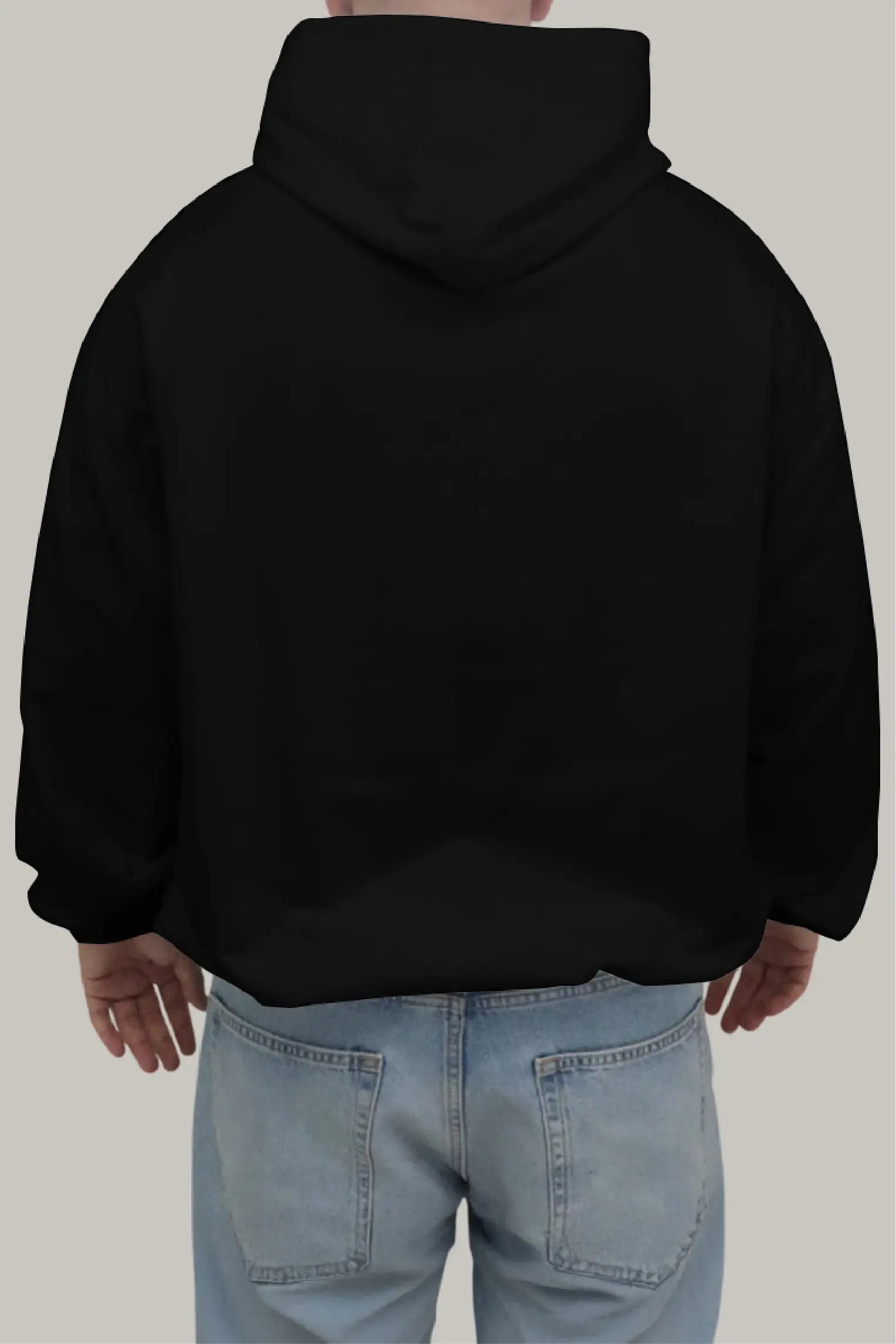 Hoodie Oversized con Capucha Unisex - FashionTex