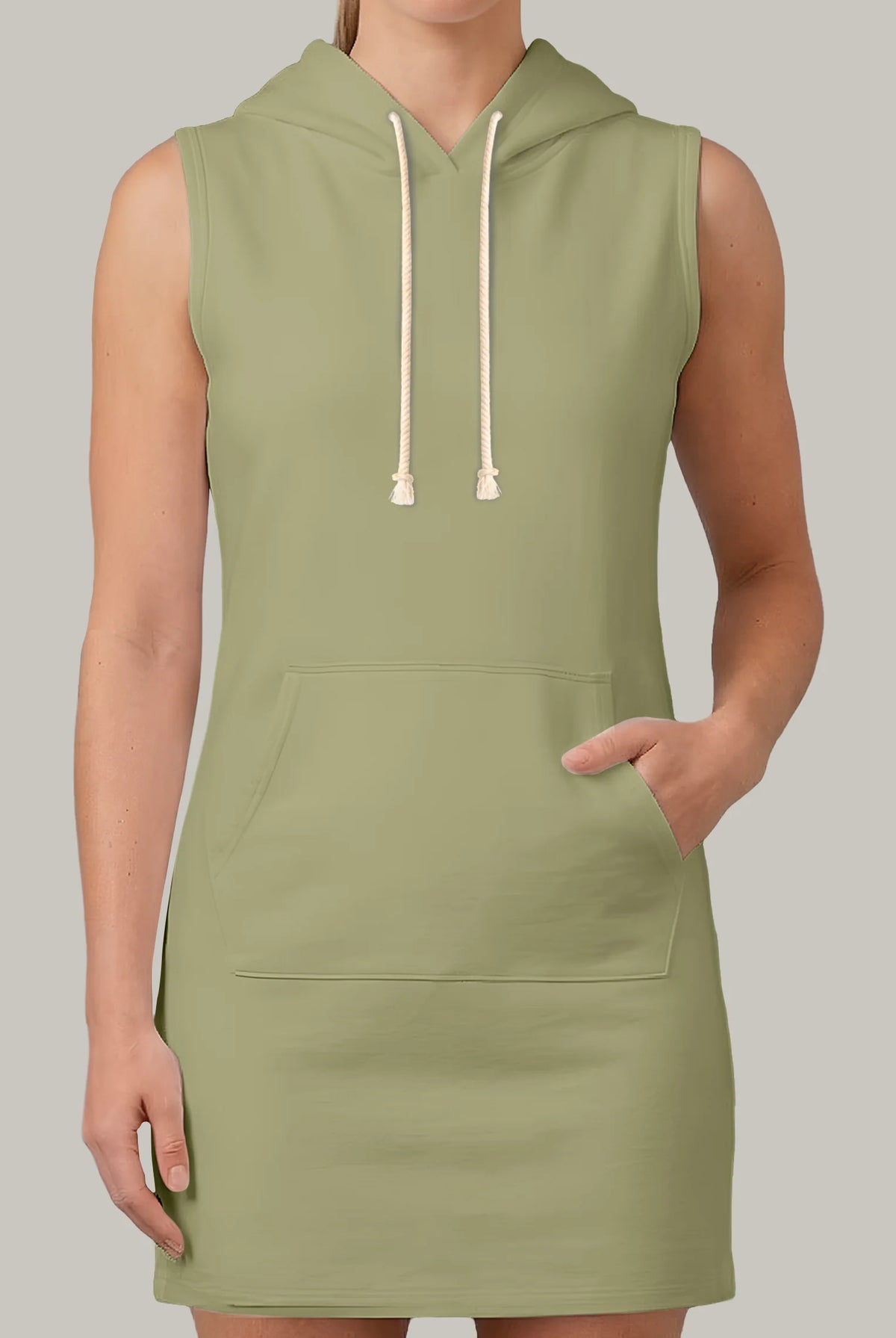 Vestido con Capucha Mujer - FashionTex