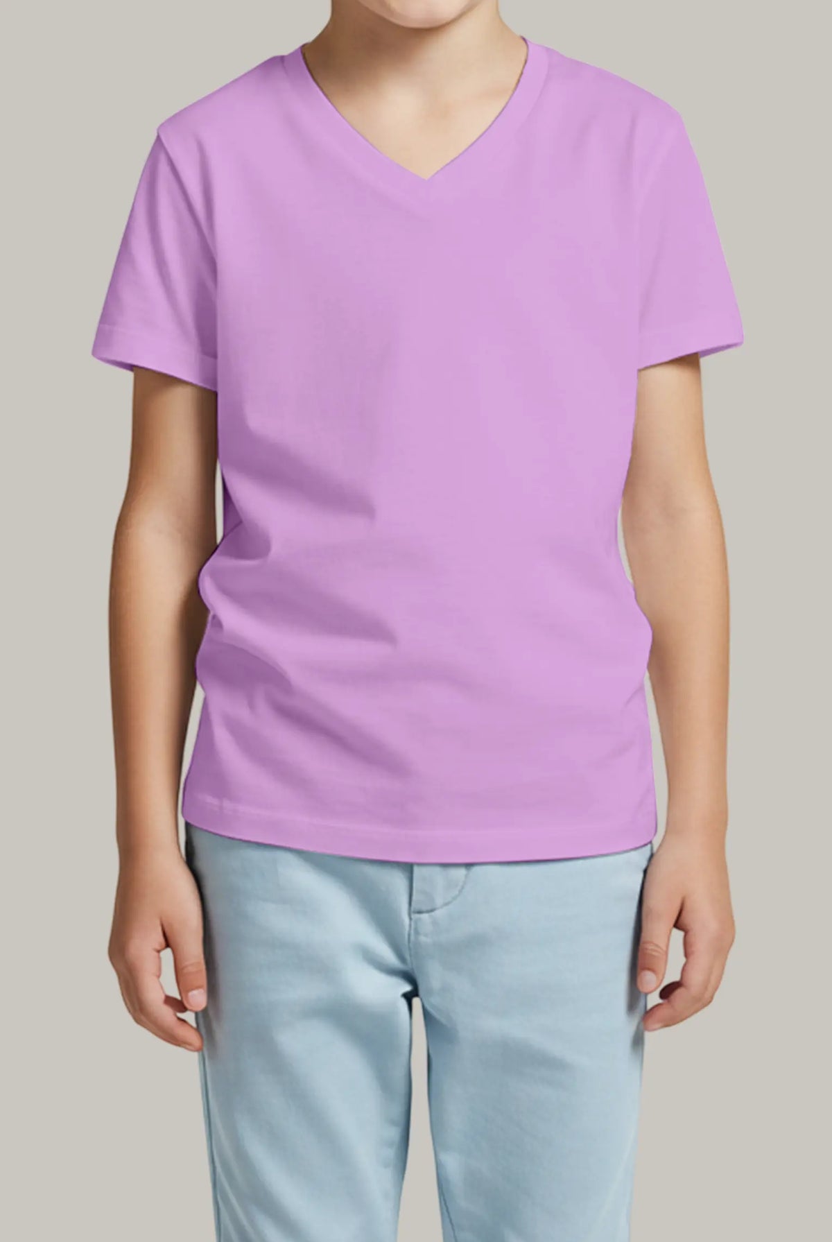 Franela Regular Kids Cuello en V - FashionTex
