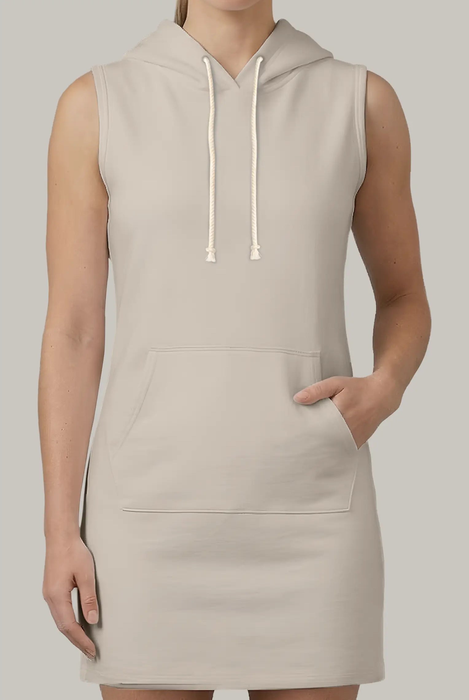 Vestido con Capucha Mujer - FashionTex