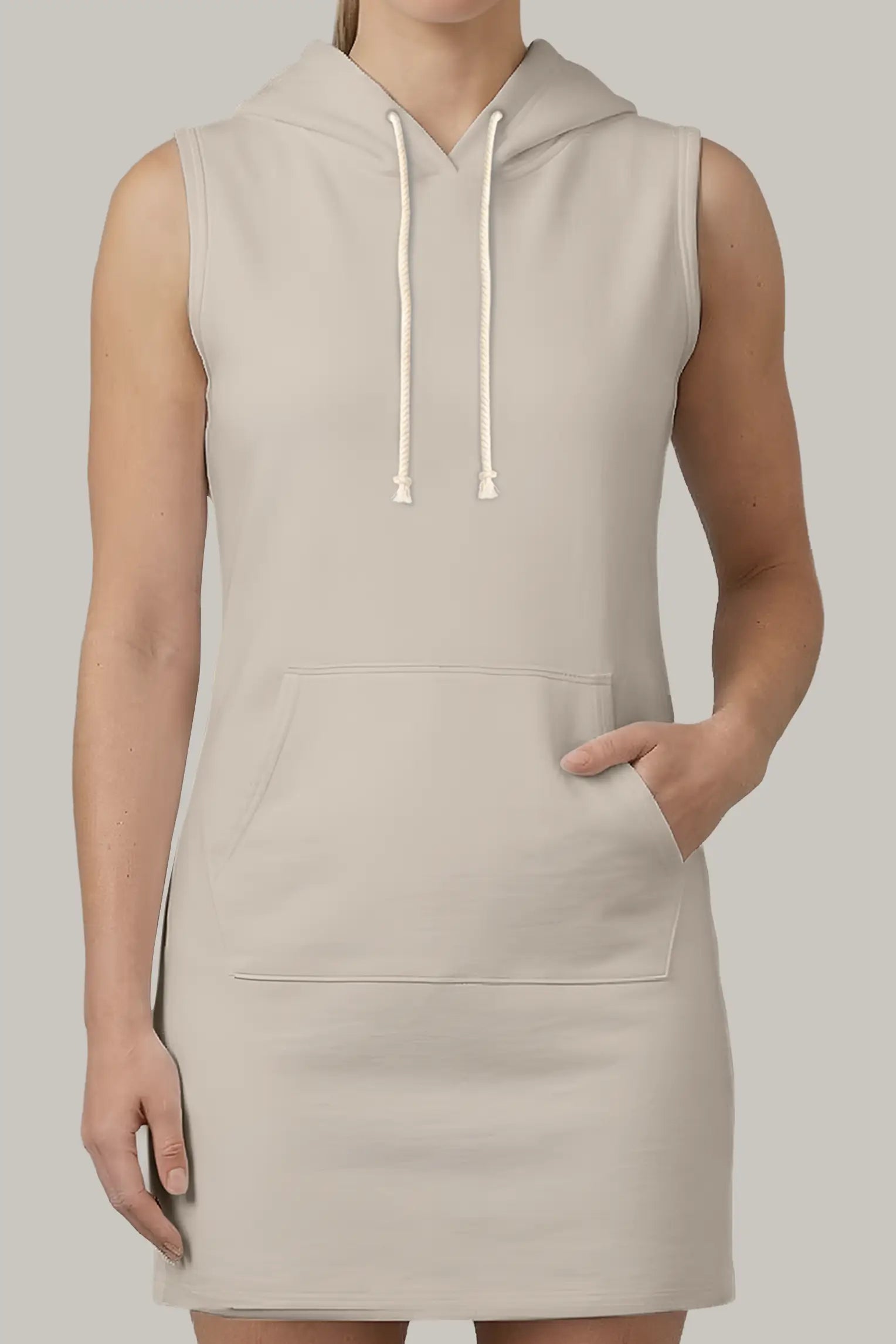 Vestido con Capucha Mujer - FashionTex