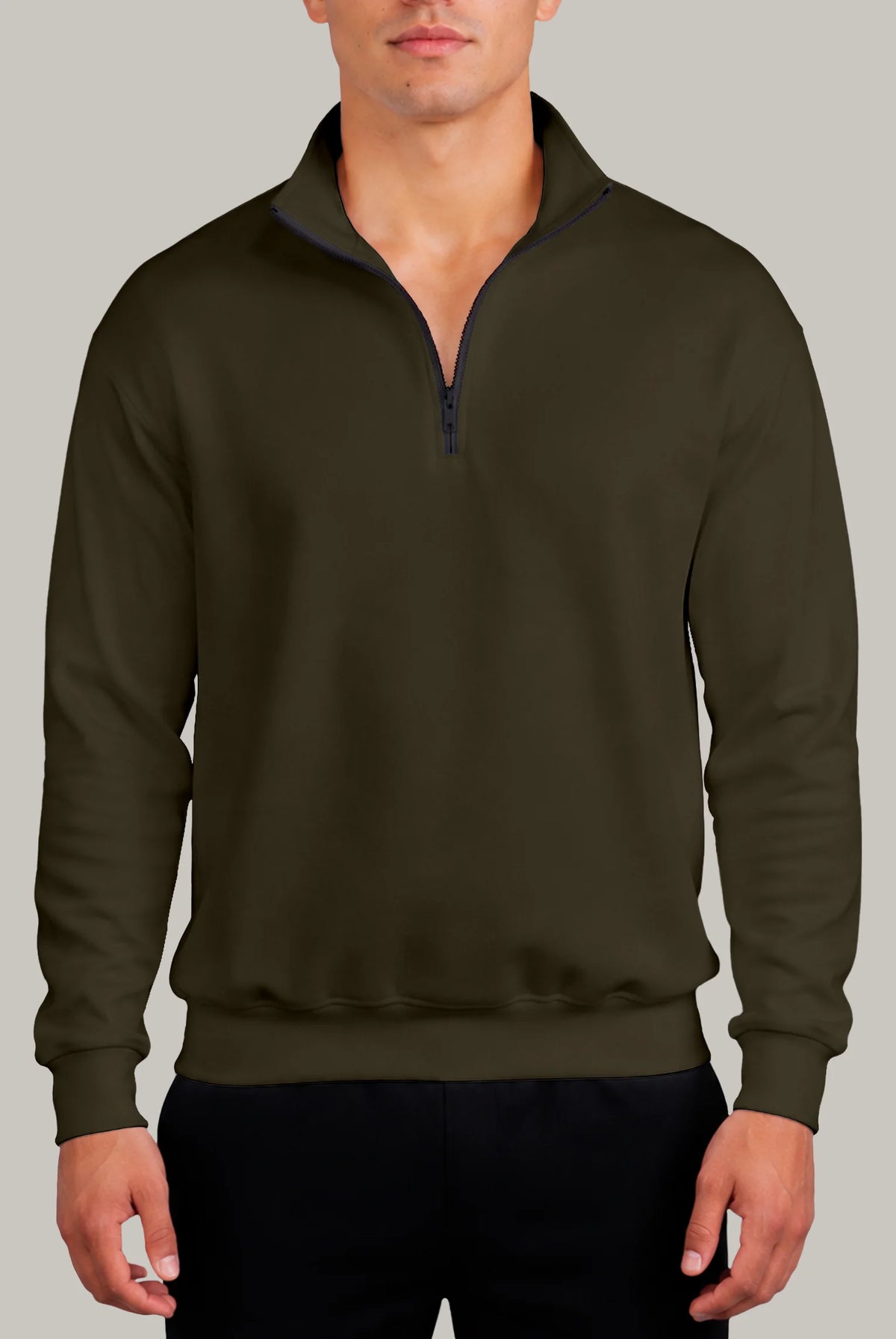Hoodie Half Zip Unisex - FashionTex