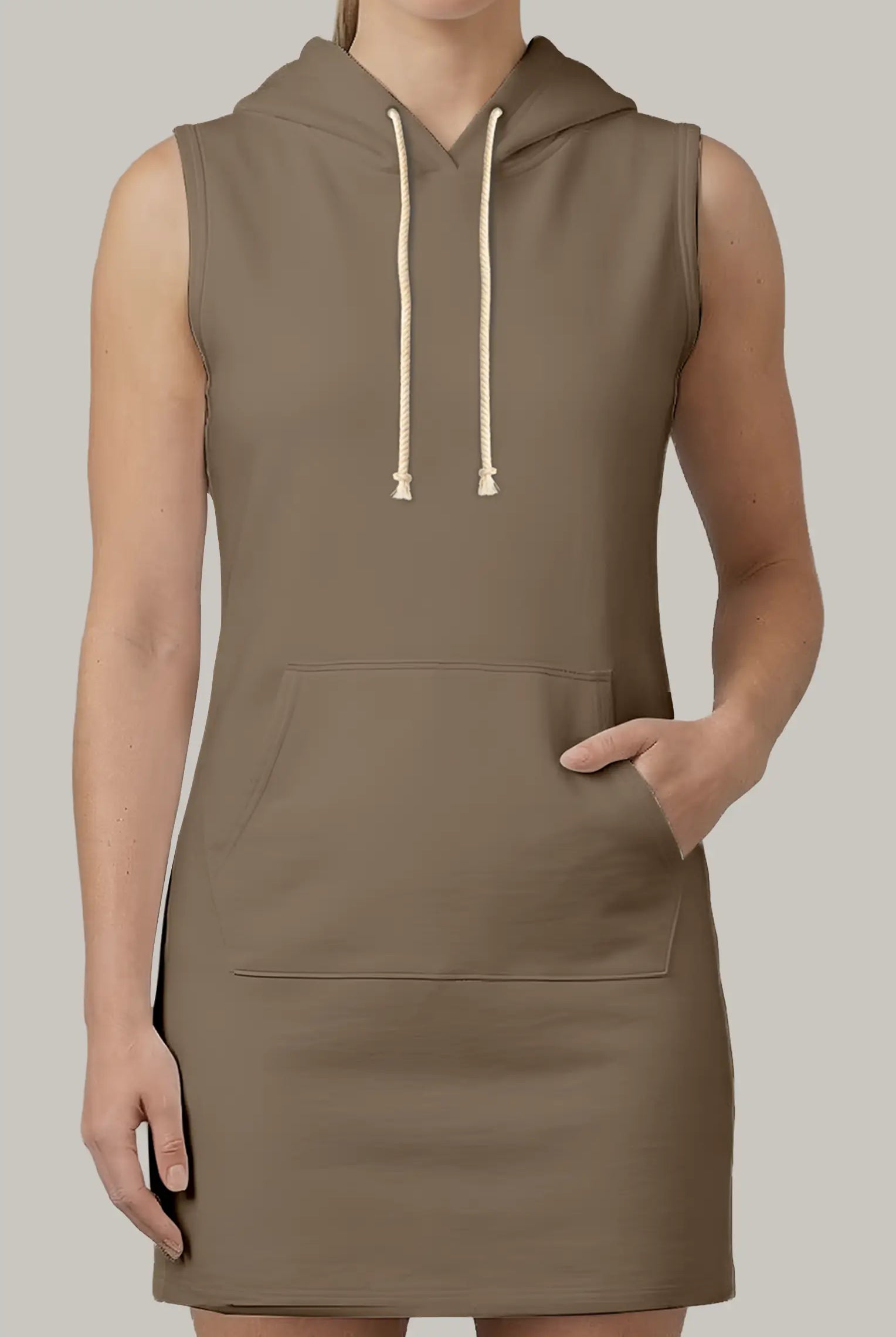 Vestido con Capucha Mujer - FashionTex