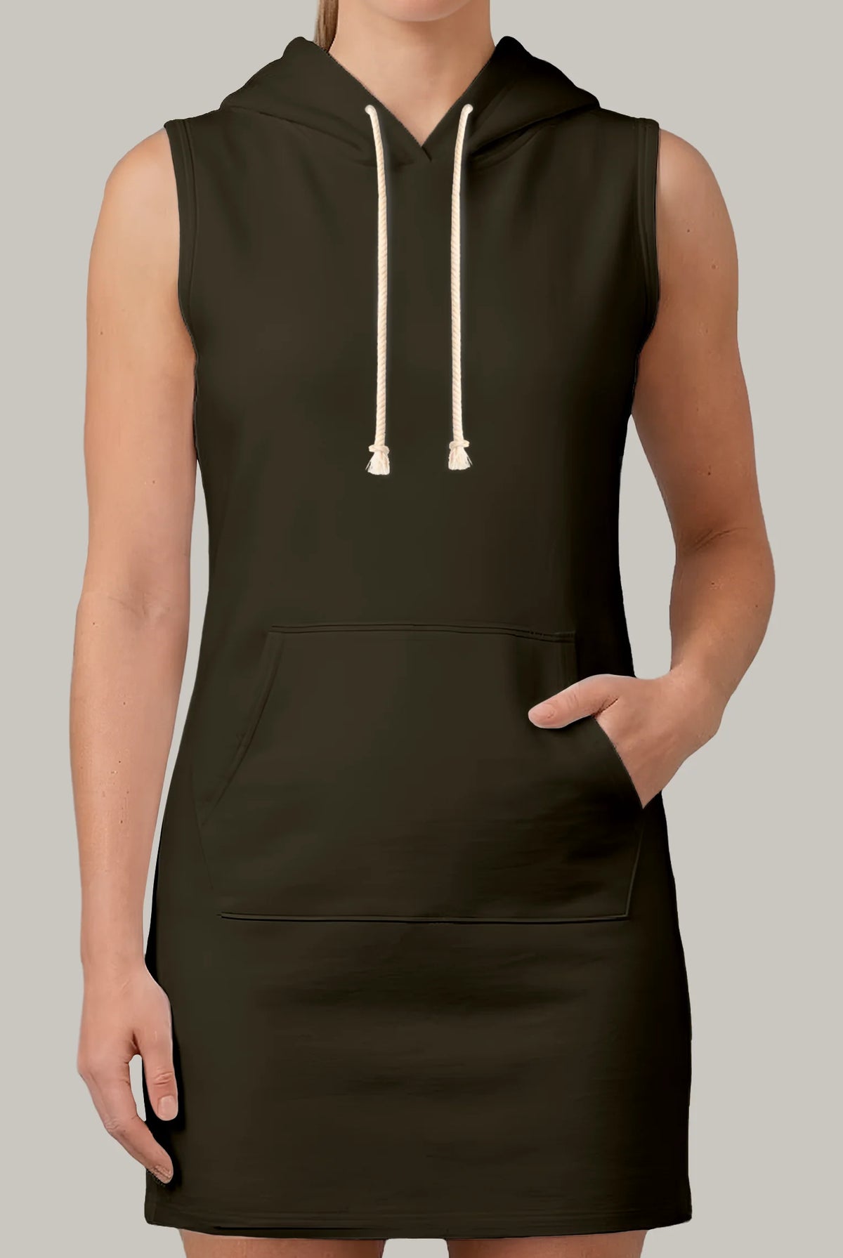 Vestido con Capucha Mujer - FashionTex