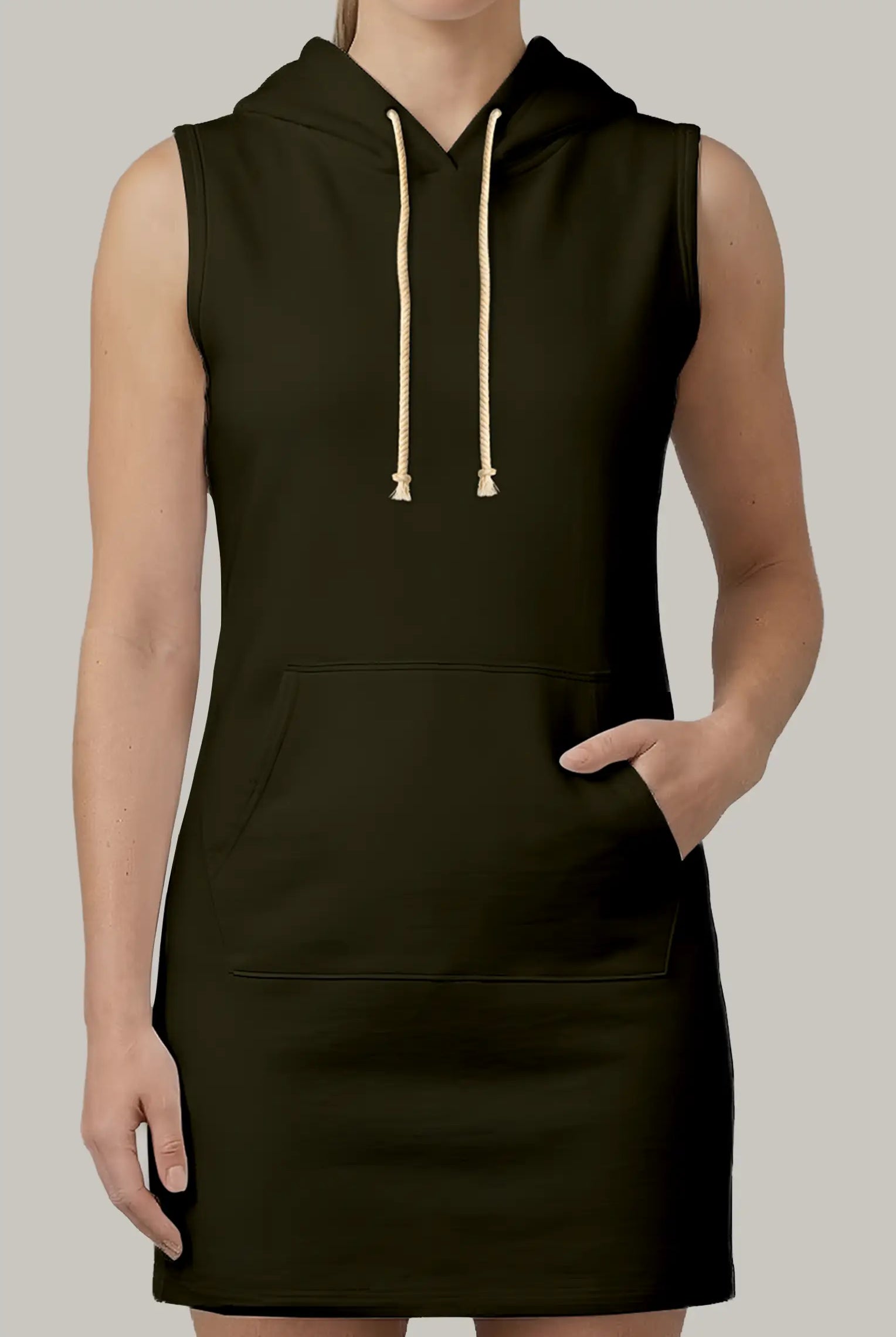 Vestido con Capucha Mujer - FashionTex